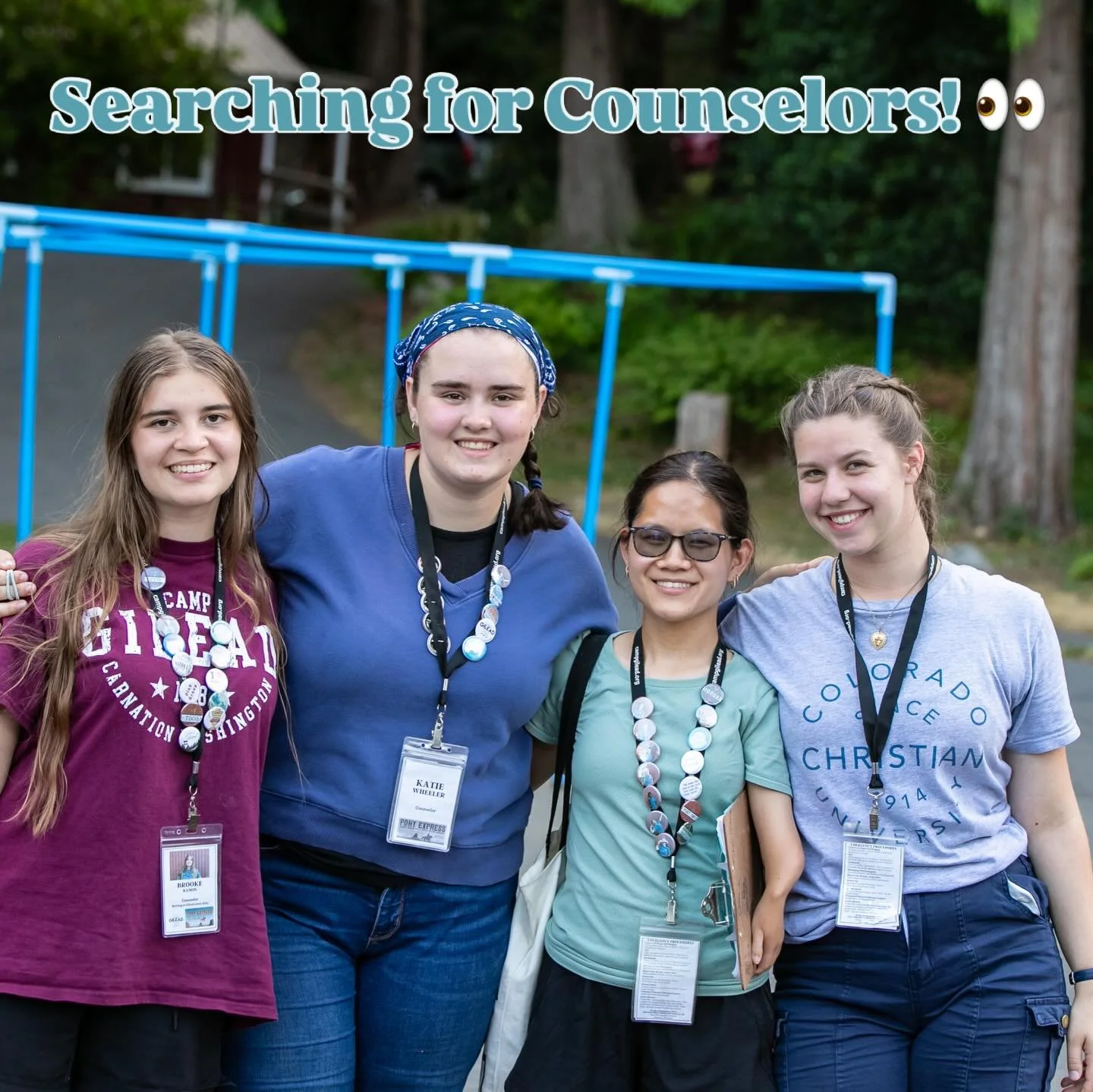 Camp Gilead is searching for counselors! 👀🔍 Applicants should be 18+, have a strong relationship with Christ, and a desire to serve with kids. 🌊Looking for both guy and girl counselors!🌊 Starting pay is $175 weekly, with an additional $10 per wee