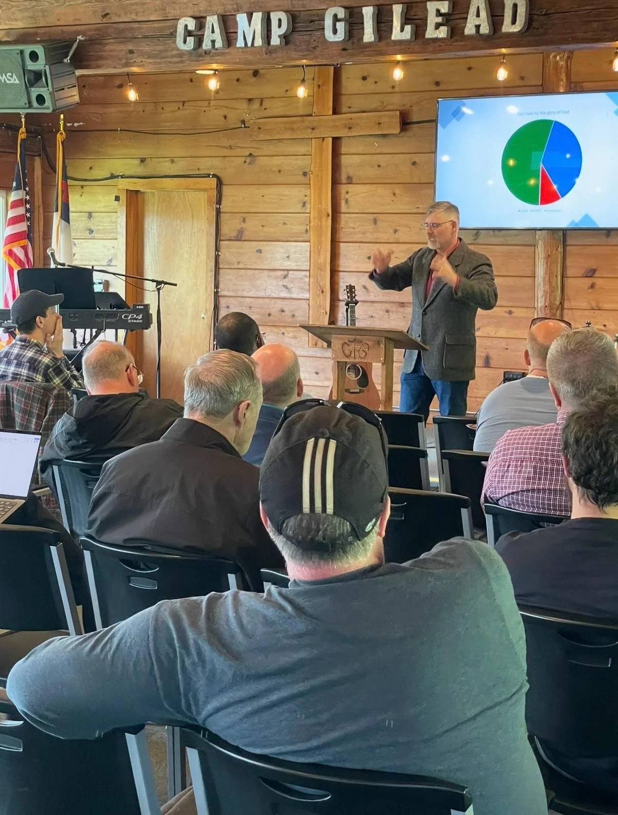 This past weekend was the 2026 Men&rsquo;s Retreat was a wonderful time! 🌲 Pastor Adam Harris brought powerful messages in the Word, Pastor John Lafferty led worship, and there was lots of time in fellowship at meals and a pretty sweet game night. T