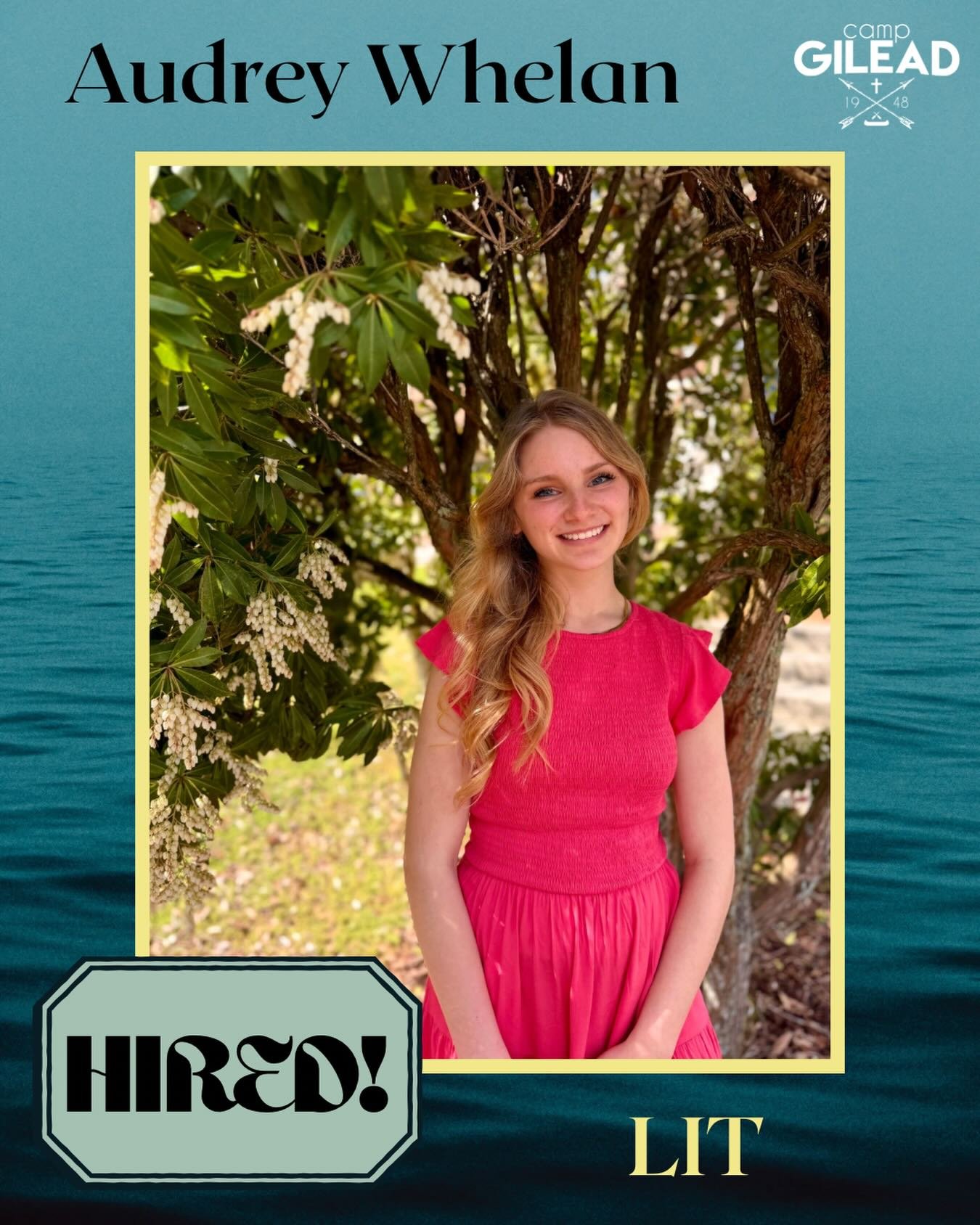📣WELCOME BACK AUDREY!📣 We are excited to announce that Audrey Whelan is joining the Summer 2026 Staff as an LIT! Audrey has been on High School Staff the past two summers and even recruited her friend Rok to join High School Staff as well. Will YOU