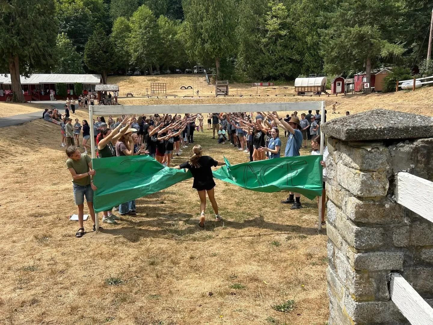 At Camp Gilead, Star Wars Day can&rsquo;t help but remind us of the infamous end of the Obstacle Course! 🏁 Good memories!!! May the 4th be with you! 🌟❤️💙💚💜🌟