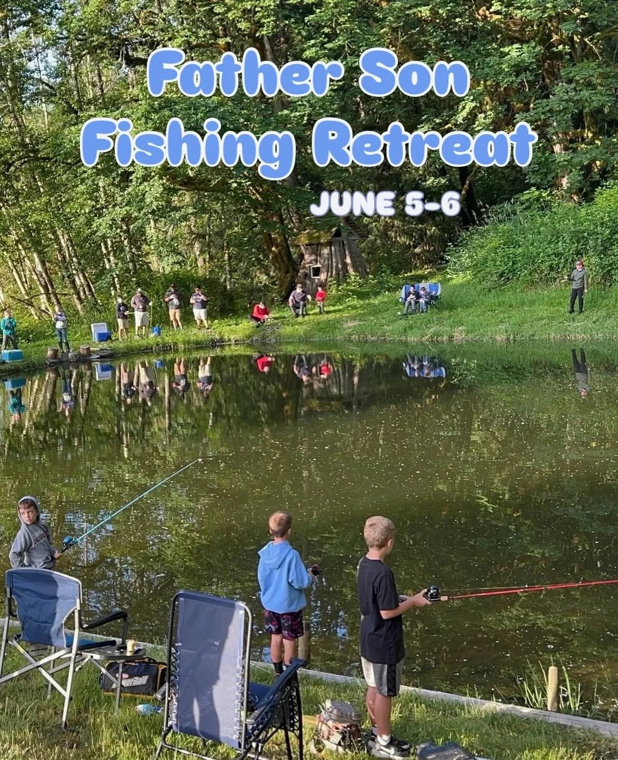 There&rsquo;s still time to register for the Father Son Fishing Retreat this weekend! 🎣 Lots of time with dads, grandpas, brothers, sons, and more! 🐟🐟🐟 

Register at campgilead.org TODAY 🌞