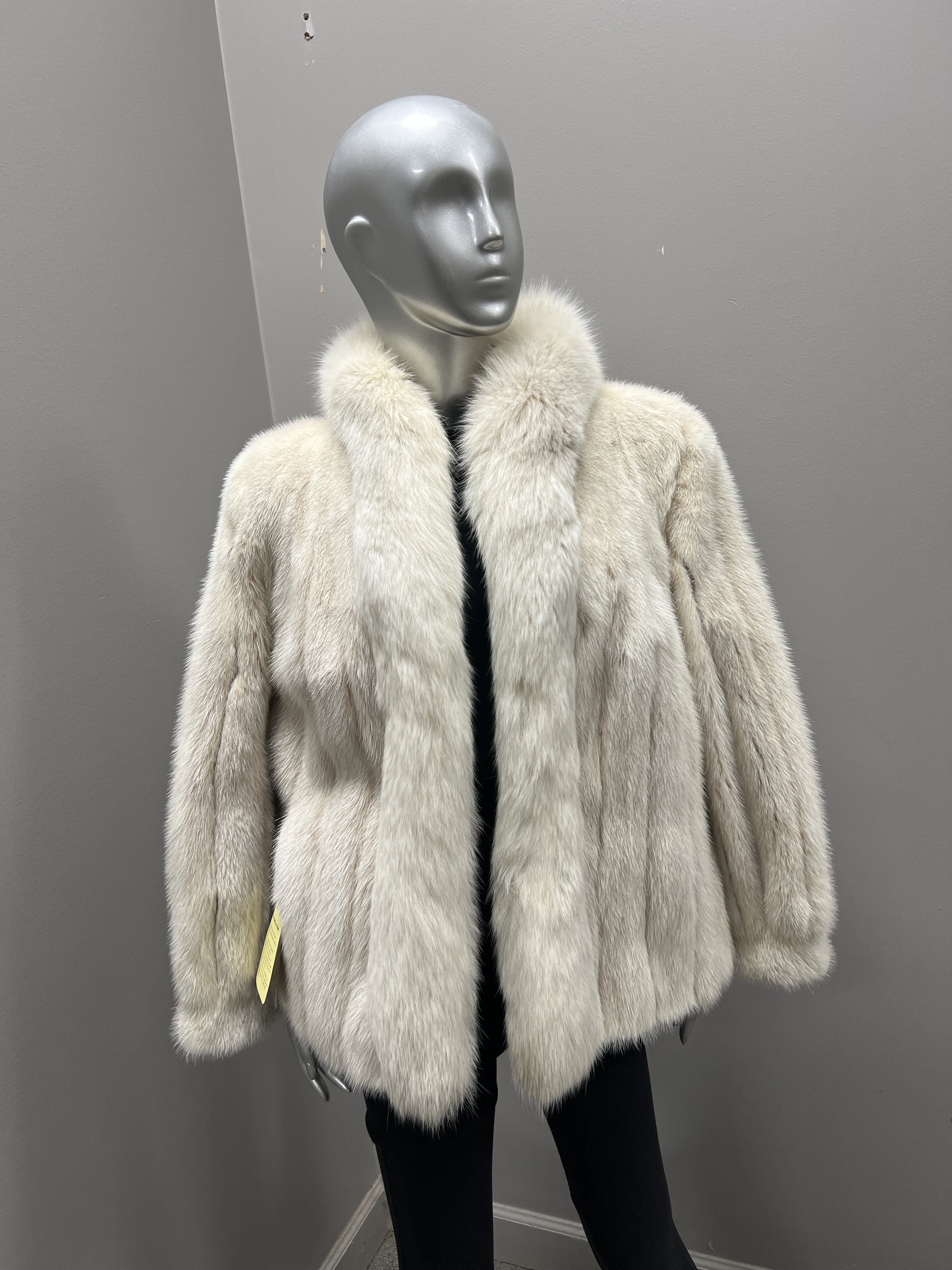 1467CC Blush Mink Fox Jacket Small