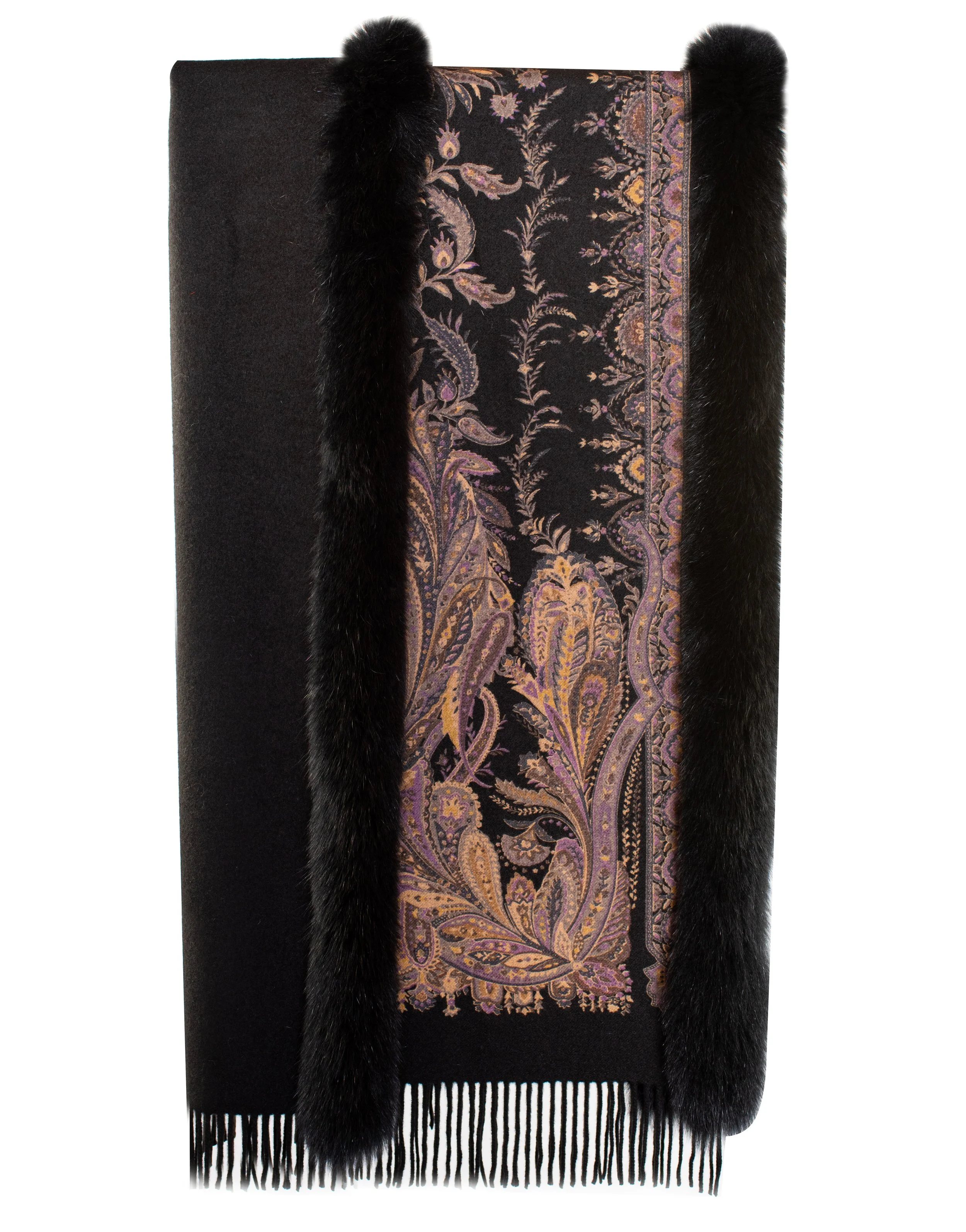 BPSA -Brown Embroidered Wrap