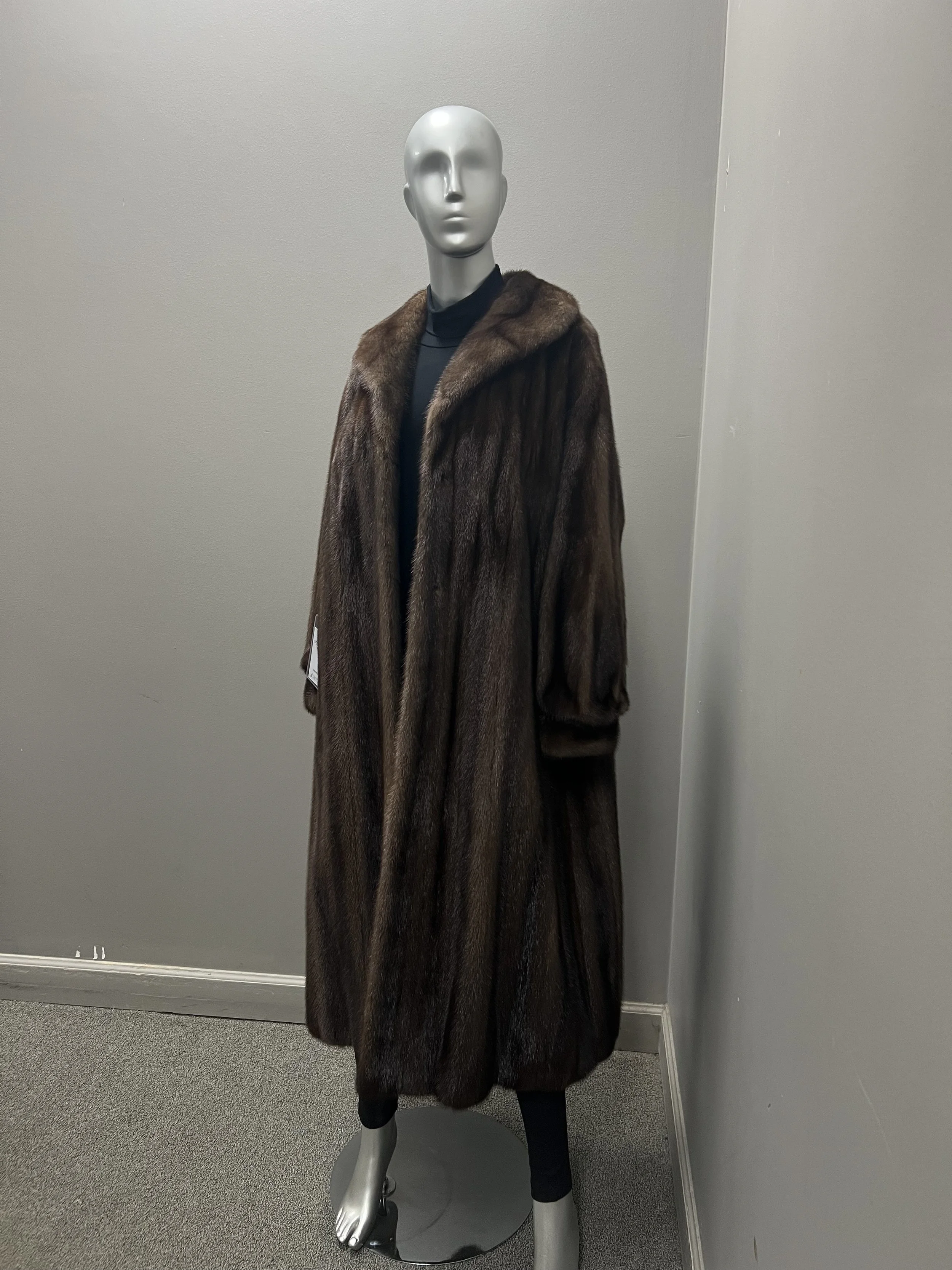 1455CC Lunaraine Mink Full Length Coat L