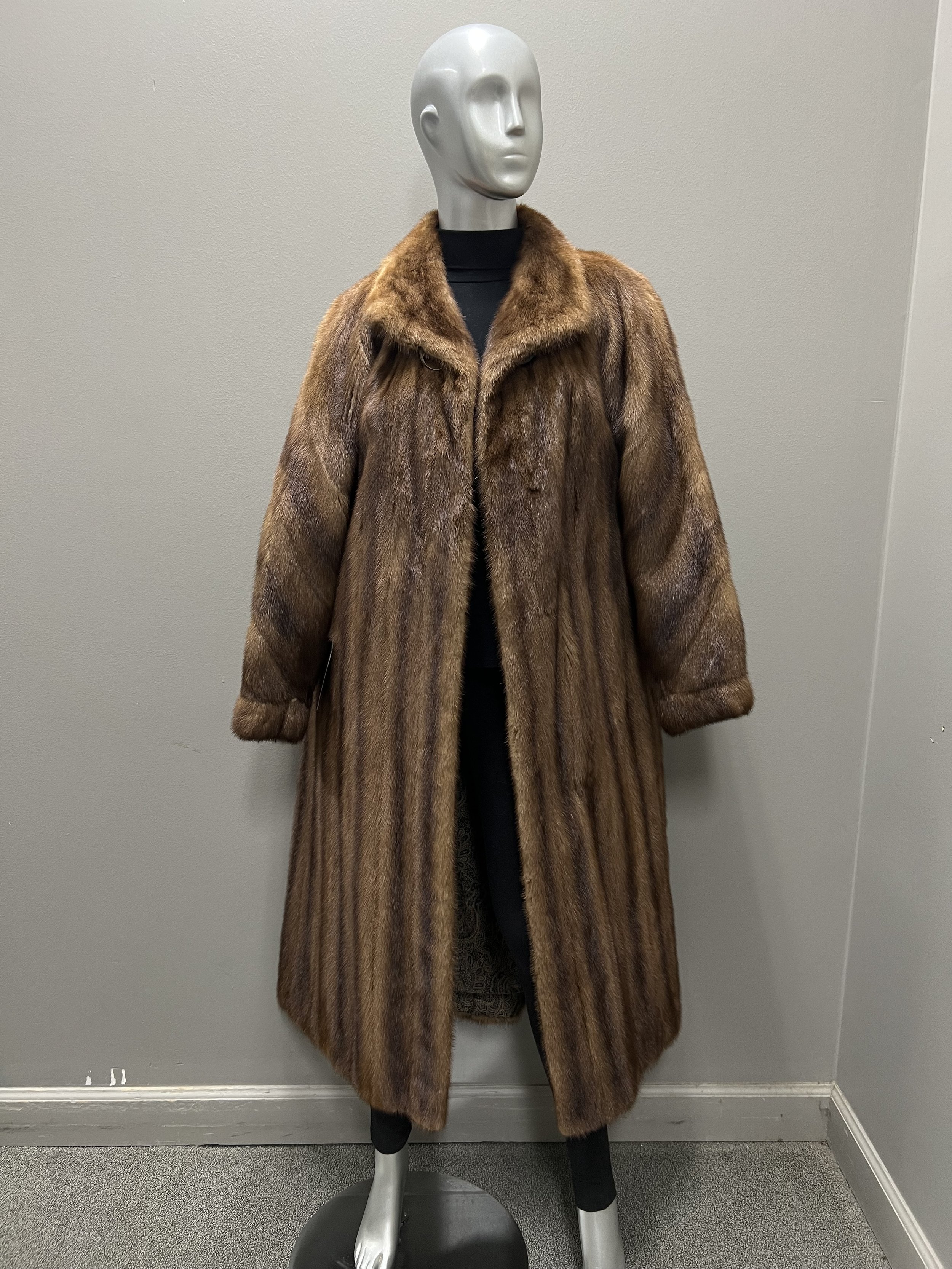 1427CC  Full Length Lunaraine Mink Coat  Large