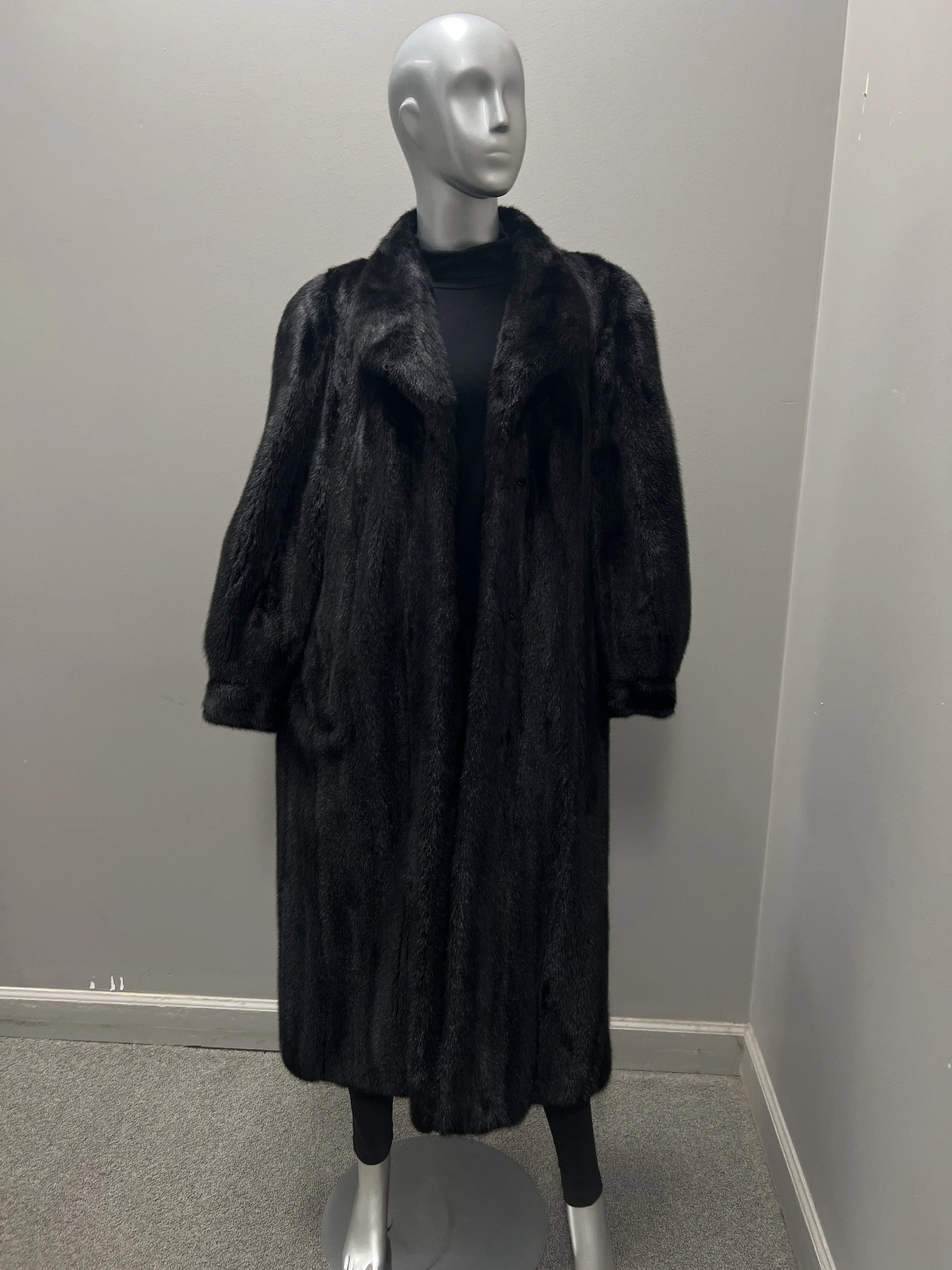 1459CC Ranch Mink Full Length Coat