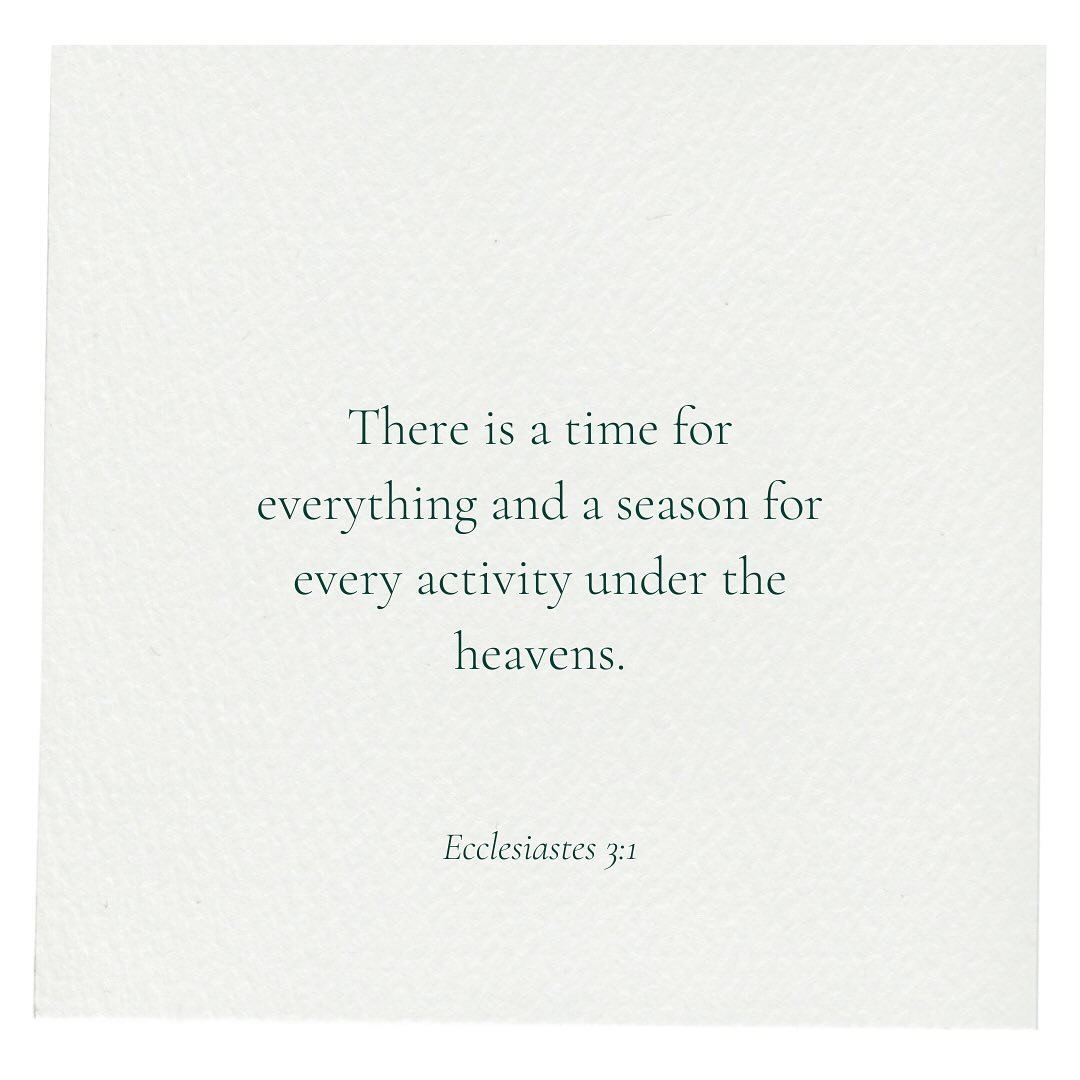 &ldquo;There is a theme present in Ecclesiastes that is encapsulated in a single verse: Ecclesiastes 3:1, which happened to become our album verse. The author writes that there is a &ldquo;season for every activity under the sun.&rdquo; As college st