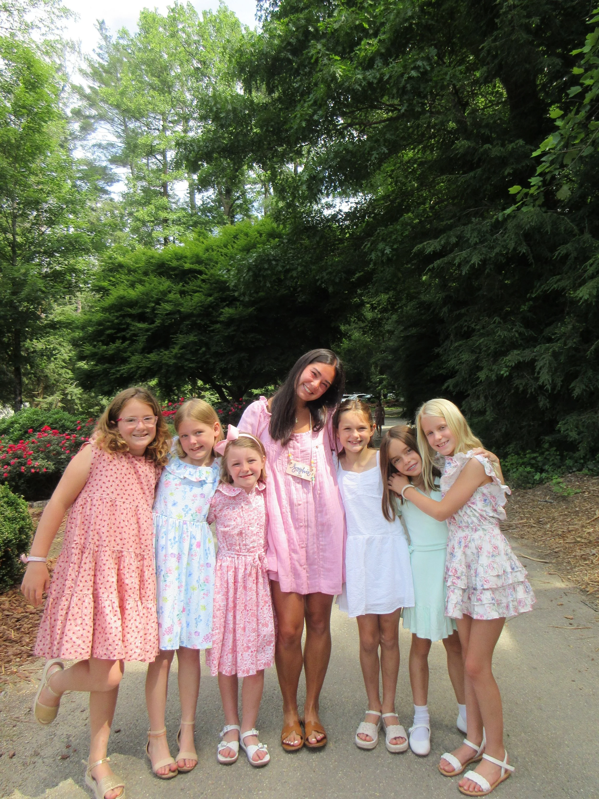 Soaking up the last few bits of summer ☀️💐 Looking forward to being back on campus with everyone, but for now this is what our members have been up to!

I spent my summer with 3 different cabins of girls ages 7 to 15!!! It was so beautiful to see Ch