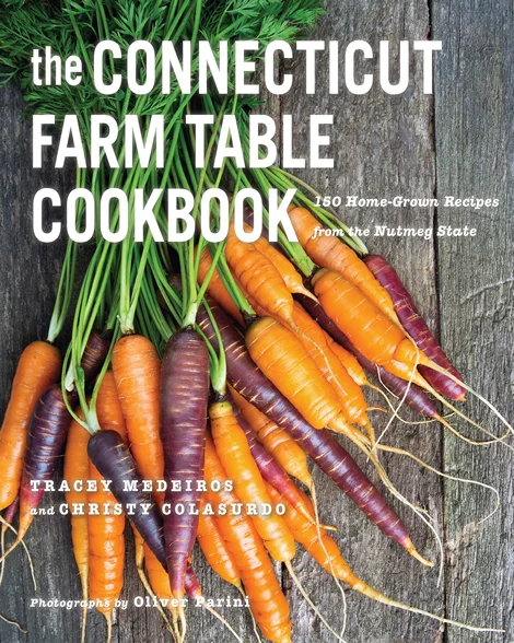 The Connecticut Farm Table Cookbook From Connecticut's seafood shacks to its 4-star farmhouse restaurants--locavore recipes and more The Connecticut Farm Table Cookbook brings home cooks a stellar collection of 150 delicious recipes from the Nutmeg State’s celebrated chefs and the dedicated farmers, fishers, ranchers, foragers, and cheese makers they partner with to create dynamic New American and New England fare. This is the best of regional and farm-to-table cuisine from food producers and purveyors whose commitment to sustainability and quality is evident in everything they do. As consumers have demanded more locally grown foods, more organics, and foods with fewer additives, the locavore movement has taken hold across the U.S. Every state and region has their own unique products and their own version of healthful, wholesome, innovative cuisine. The Connecticut Farm Table Cookbook showcases delectable specialties that the state’s growers and chefs are creating using local microgreens, heirloom lettuces, sunchokes, ramps, quail eggs, Burrata, bison, chevre, heritage-breed pork, oysters, and more. Recipes are presented clearly and are easy to follow; they utilize ingredients that are readily available no matter where you shop. Along with mouthwatering recipes and beautiful photography you’ll be treated to fascinating profiles of food producers, chefs, and restaurants. This celebration of Connecticut’s healthy, sustainable food scene is a collection to savor and return to again and again. The Countryman Press, A division of W.W. Norton & Co., Inc. 500 Fifth Avenue New York, NY 10110 Tel: (212) 790-9410 Fax: (802) 457-1678 Link to Amazon.com