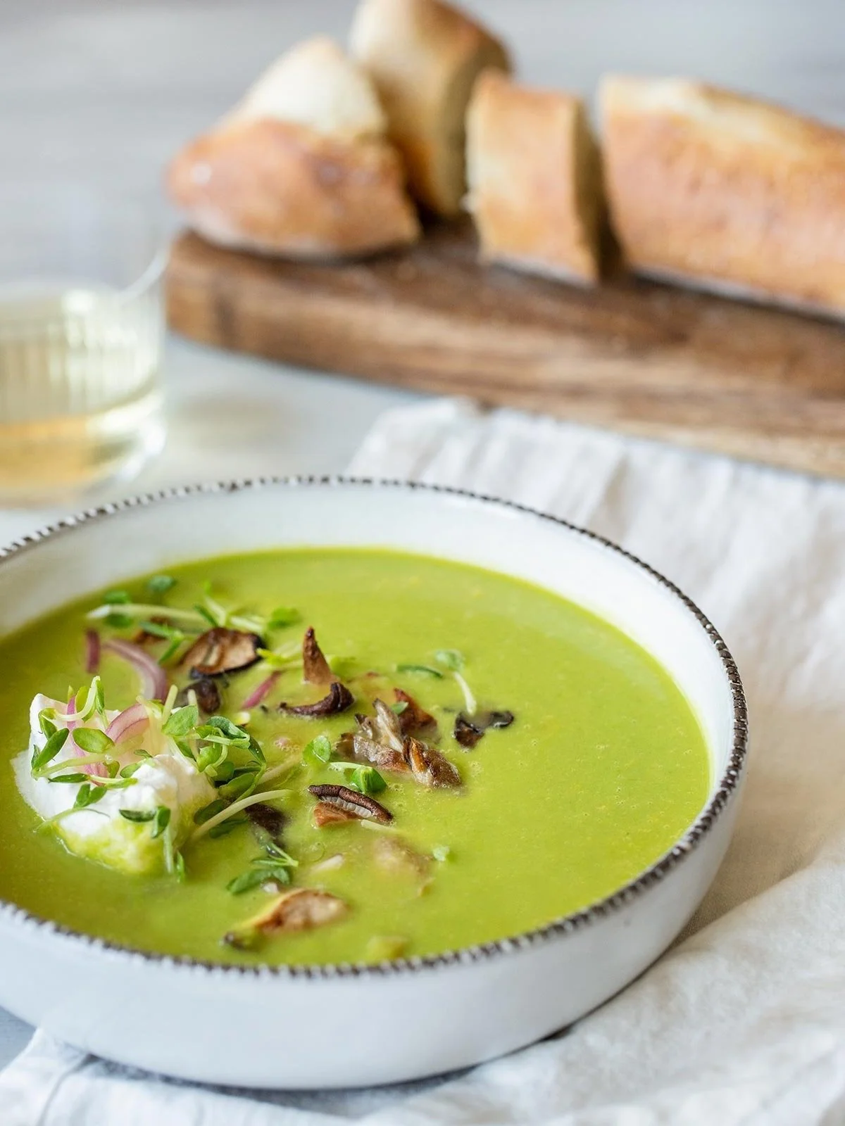Spring Pea Soup