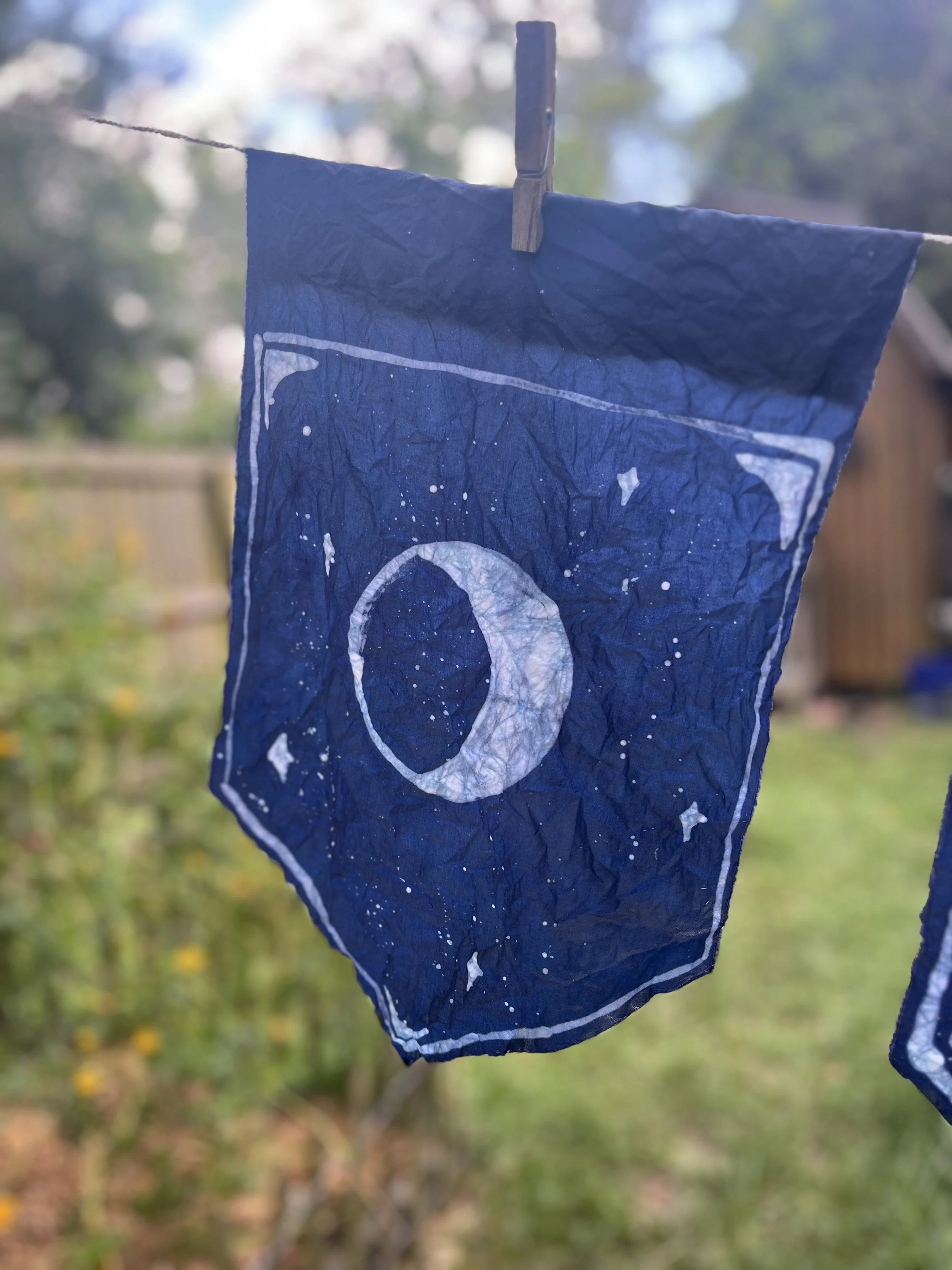 Full Moon Batik Workshop 10/1/23 at Local Love CHS