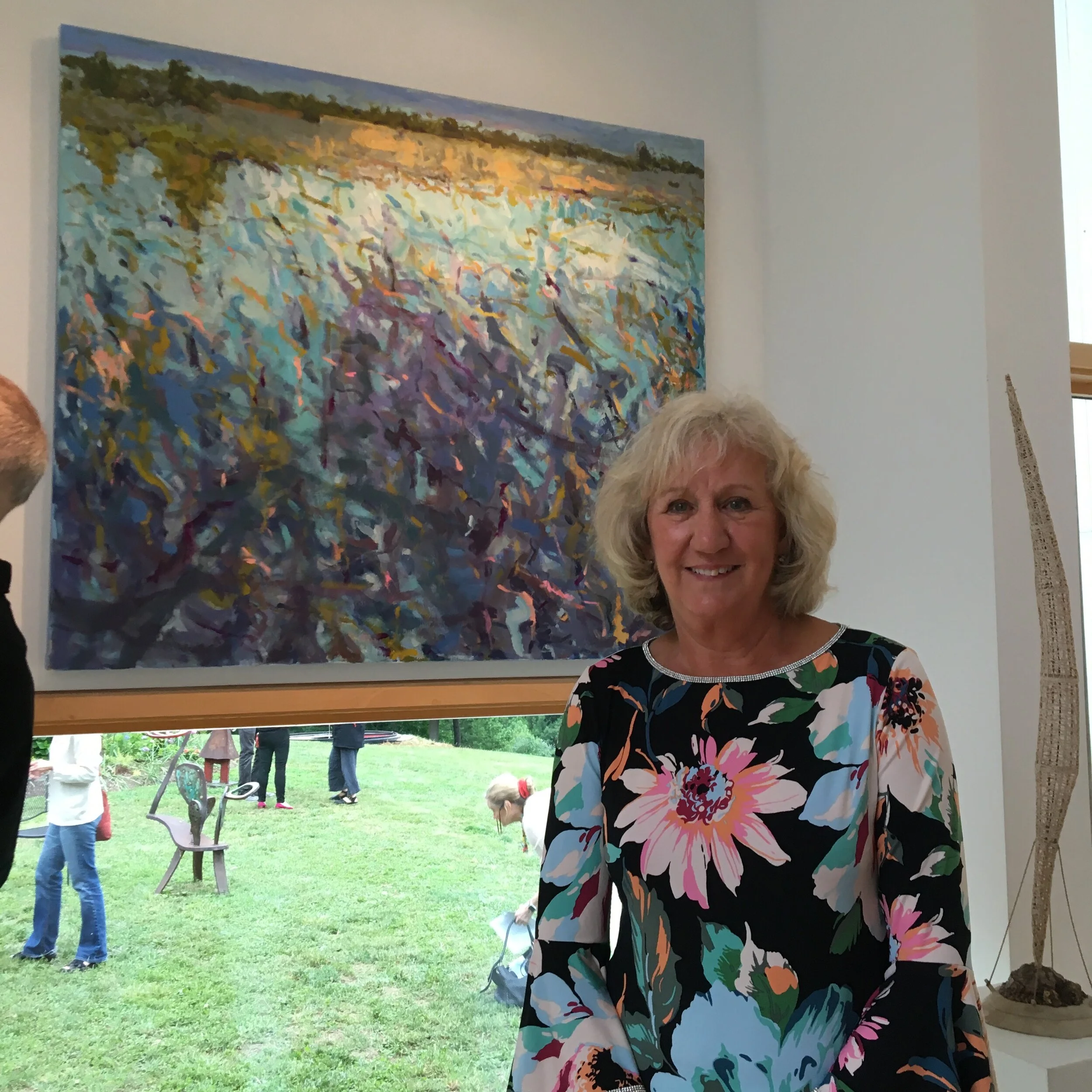 Les Yeux du Monde Gallery
July 2019 painting sold to UVA