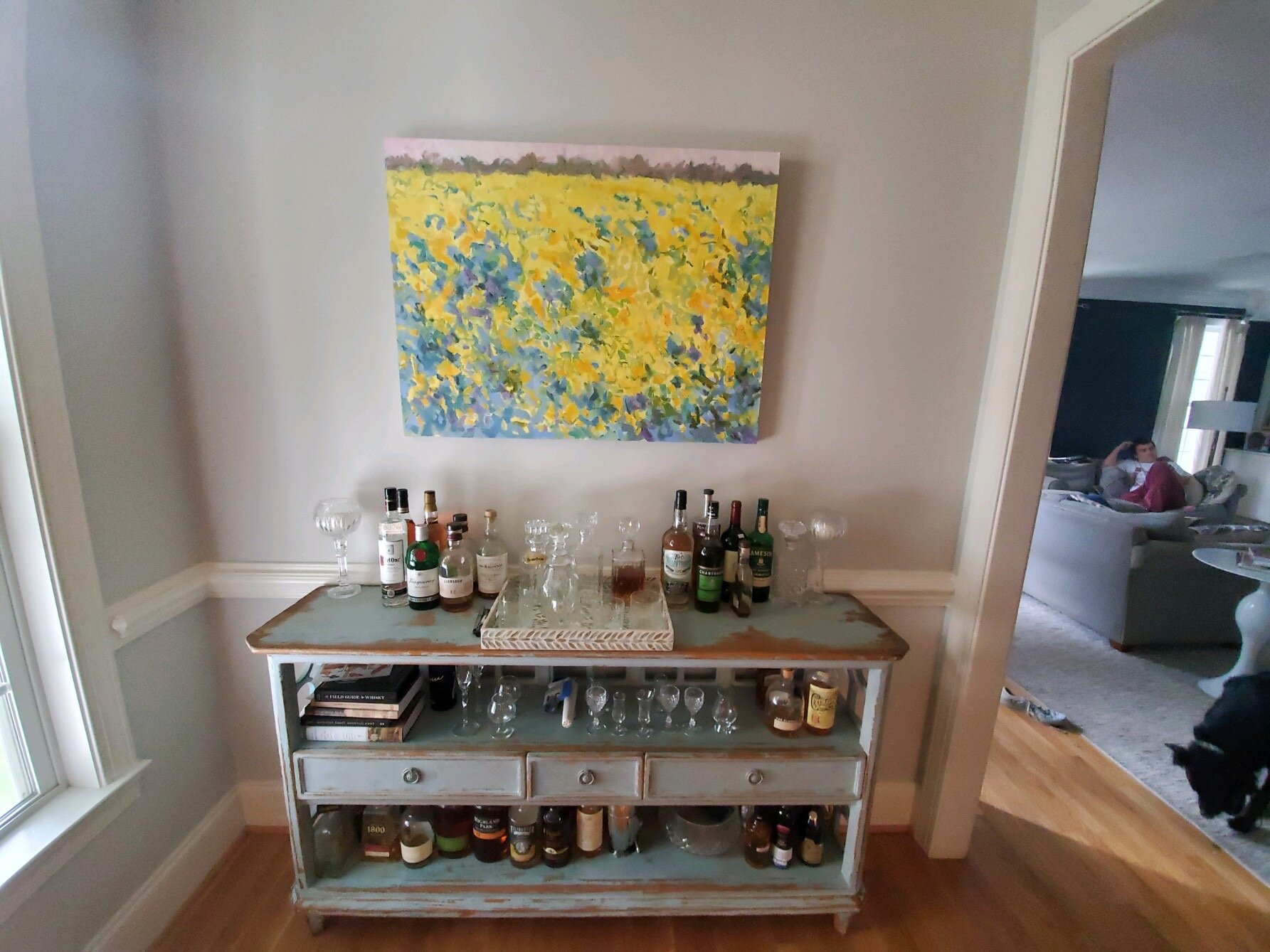 Wilmington NC client hung this herself!