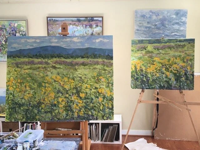 In the studio