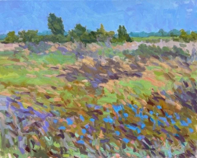 Blue Water, Windy Island 16x20