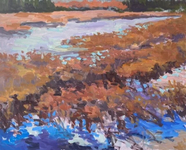 Moose Pond, Acadia National Park 18x24 oil/board