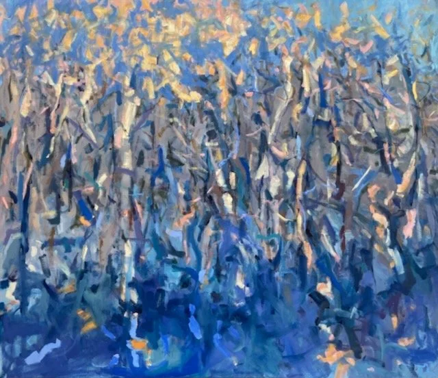 Last Light, Woods 58x50"