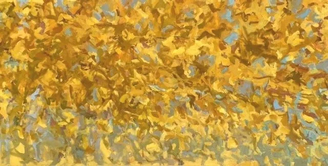 Yellow, Glow  30x60 oil