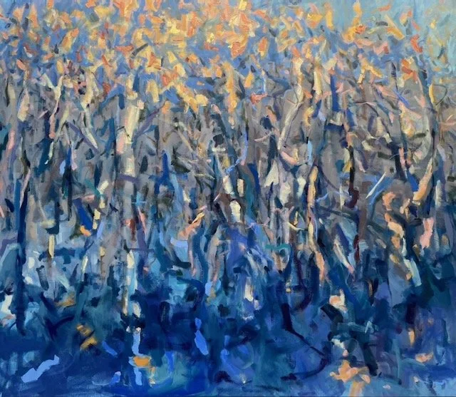 Last Light, Woods 58x50"