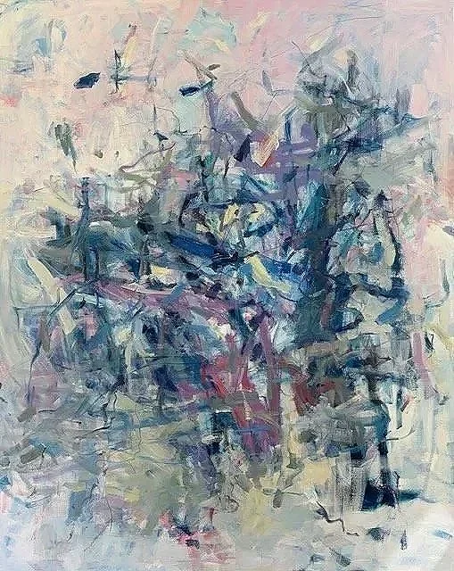My Morning Walk  48 x 60" 