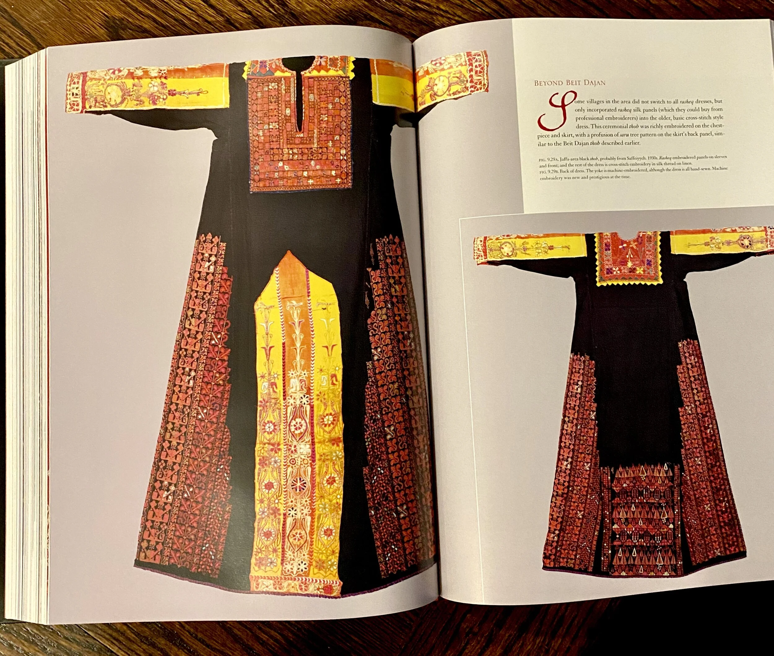 Traditional Palestinian Costume by Hanan Karaman Munayyer 