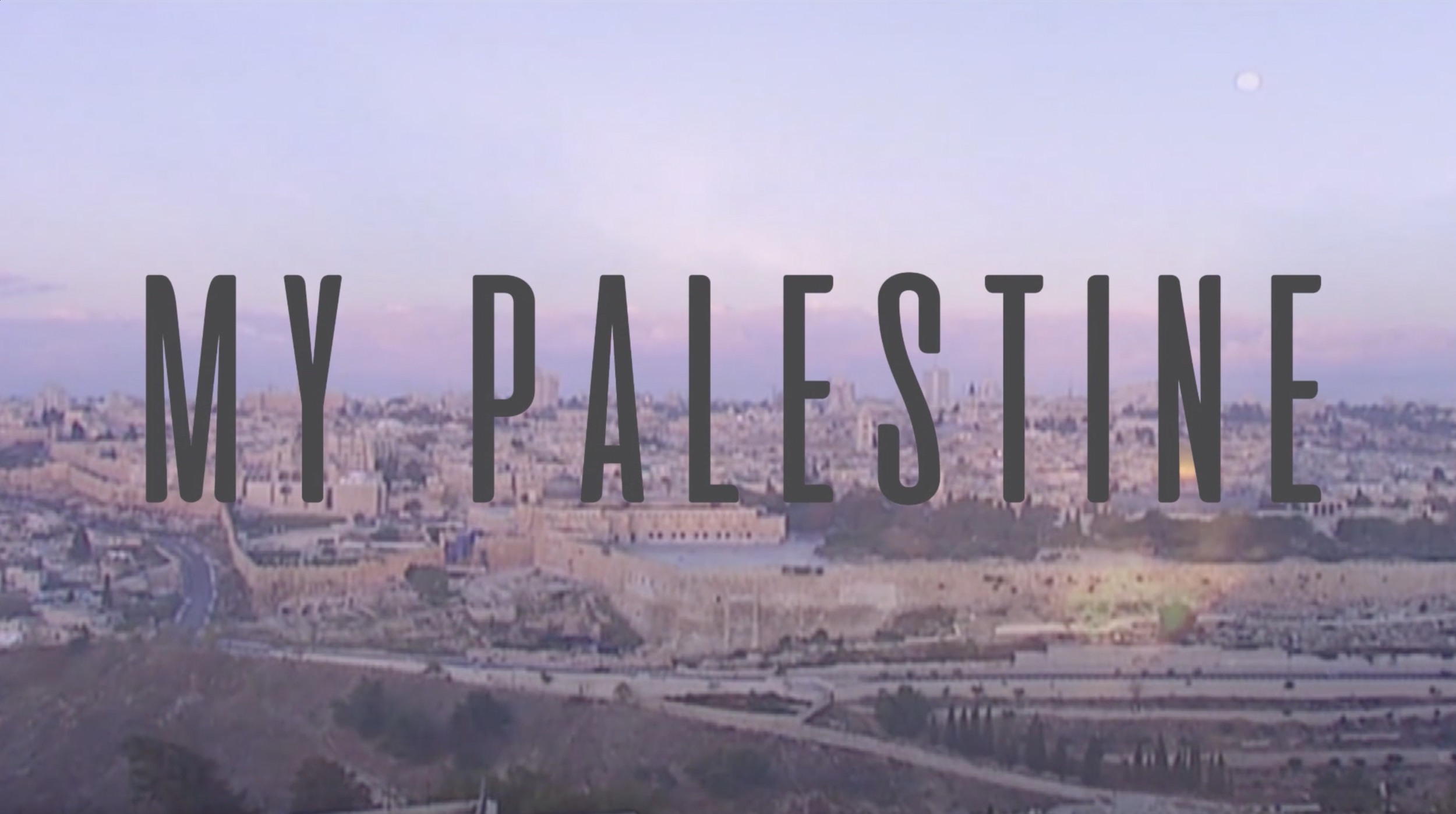 Free virtual screening of "My Palestine", a documentary film directed by Lubna Dajani.
