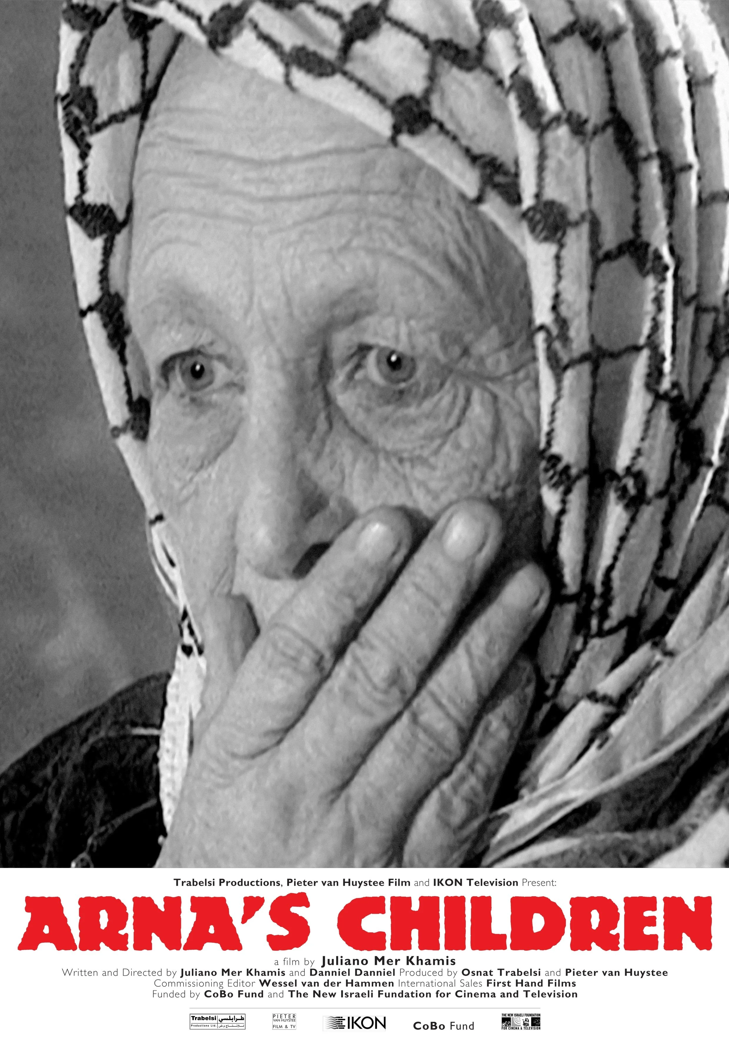 Free virtual screening of the feature film "Arna's Children," directed by Juliano Mer Khamis.