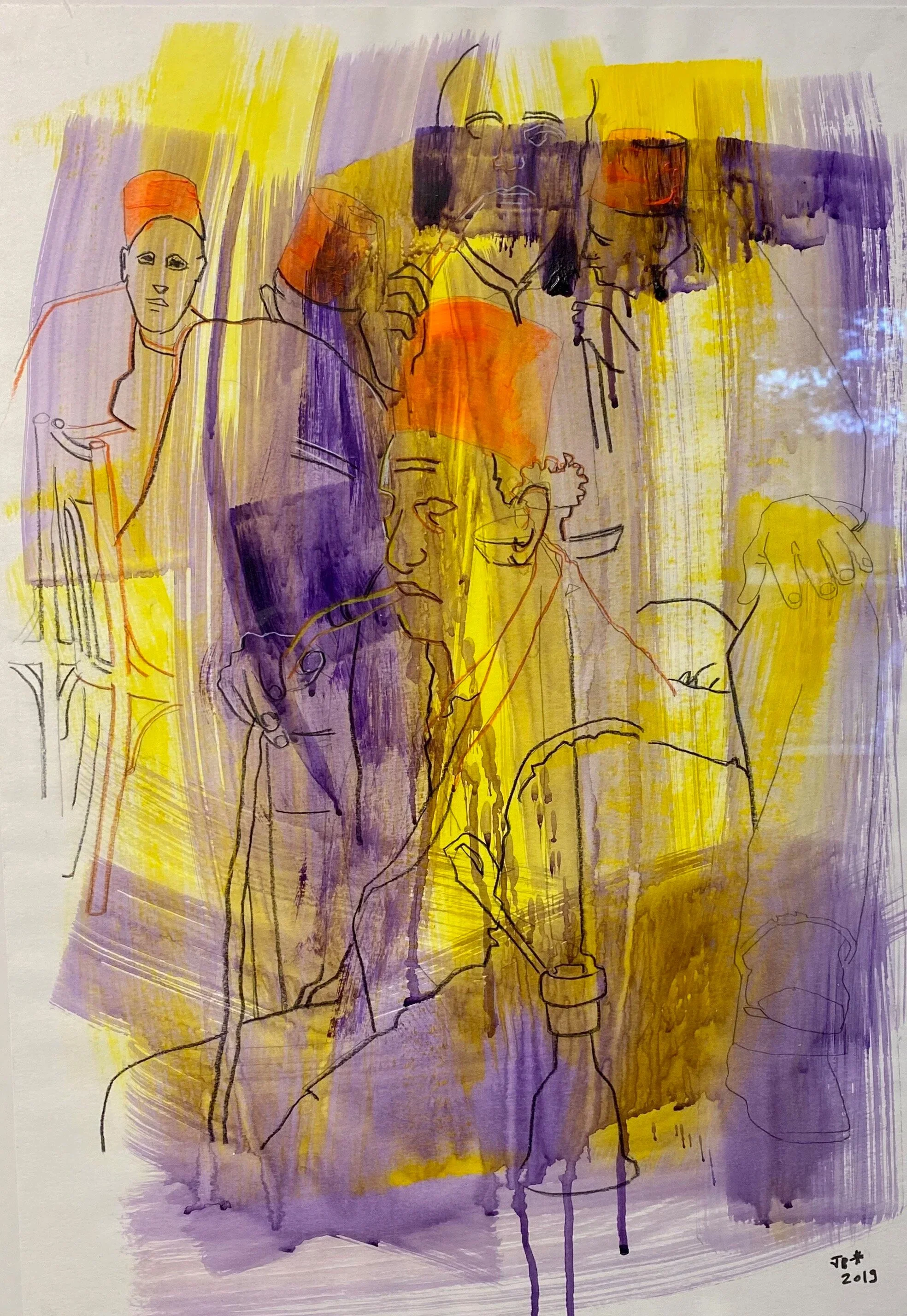 "Drawing Tarabish" by Jaqueline Bejani