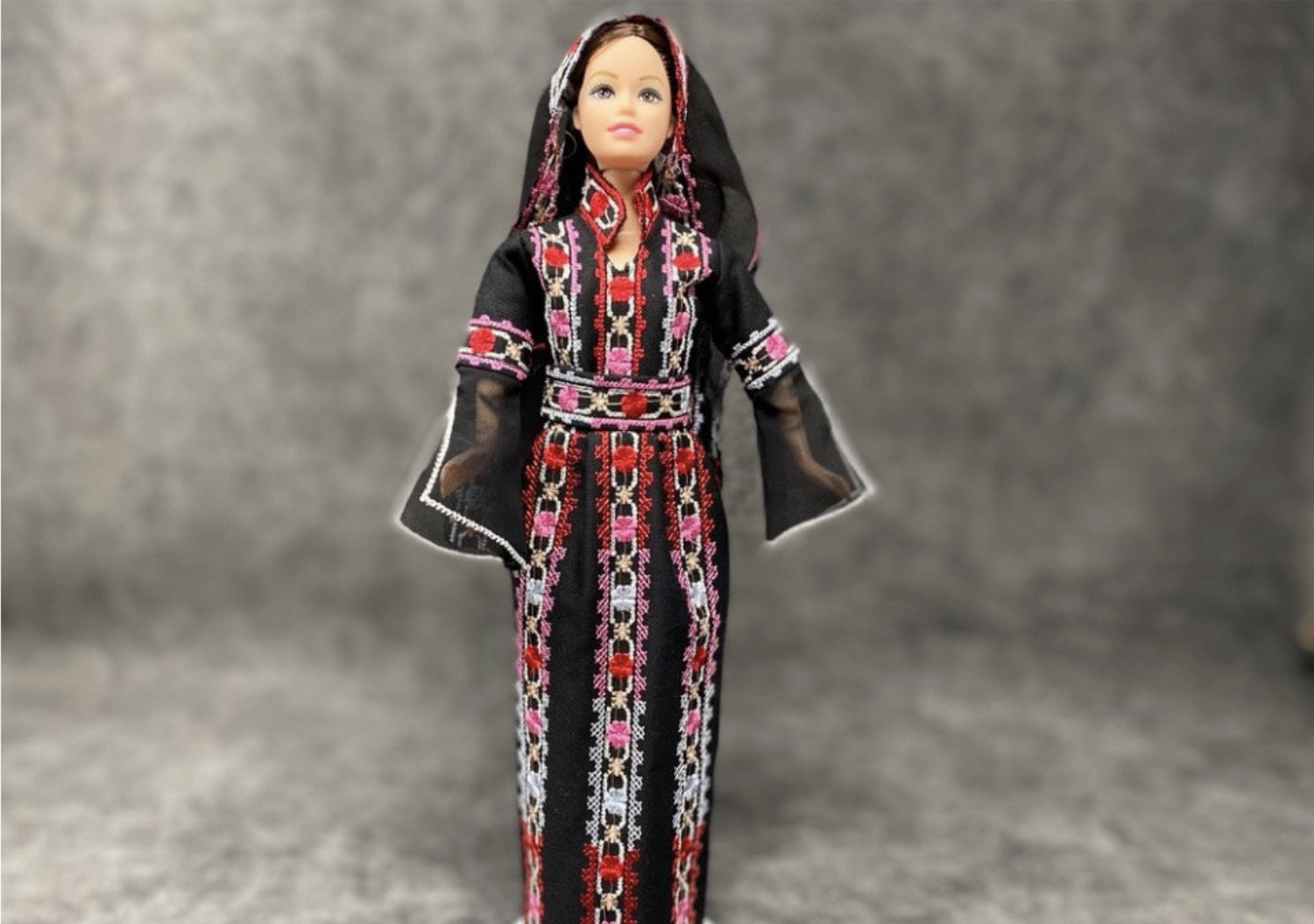 Jafra - Black Dress with Stripes