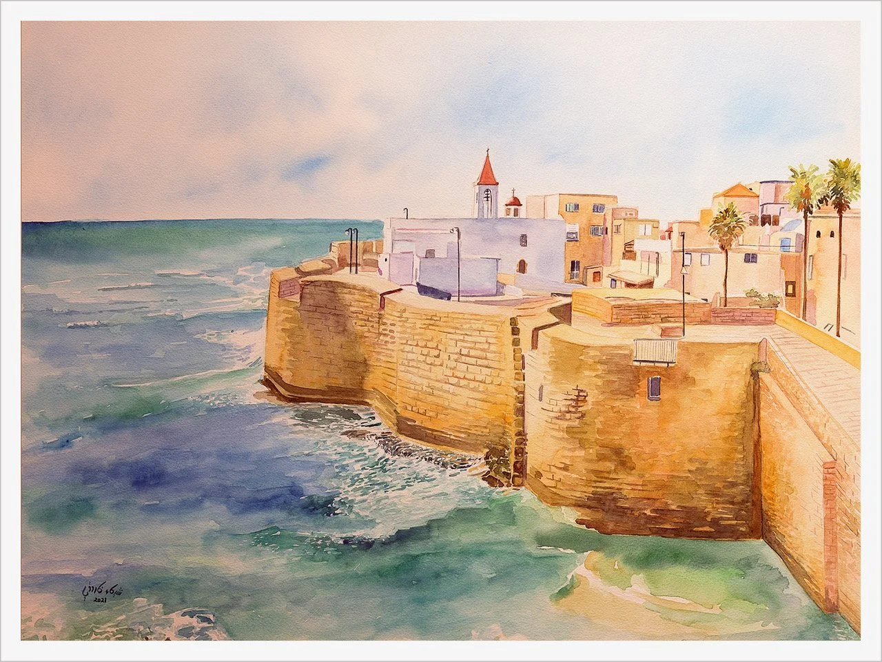 "A'kka" by Palestinian Artist Shaima' Farouki