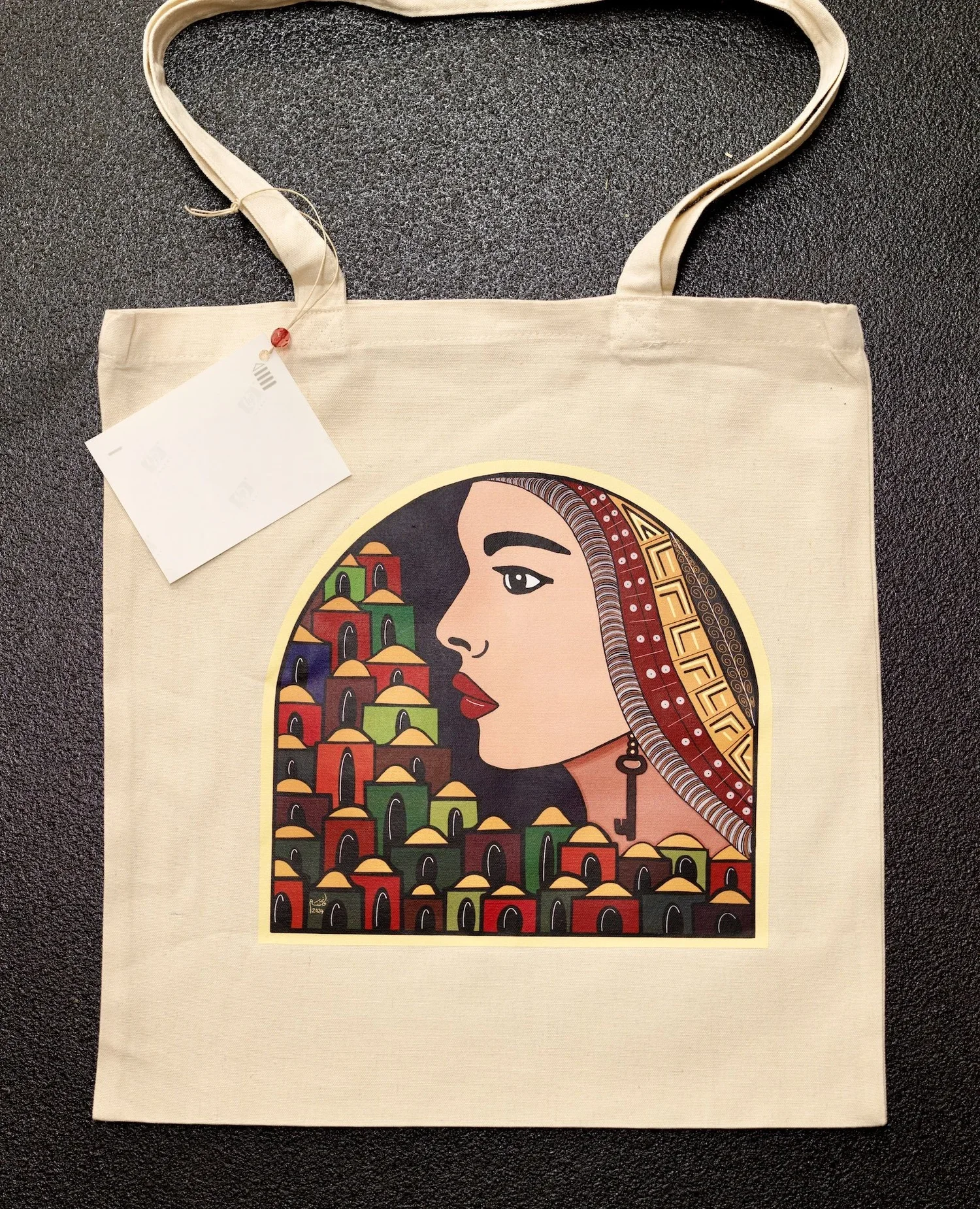 Tote Bag - Art by Nameer Qassim (Jerusalem, Palestine)