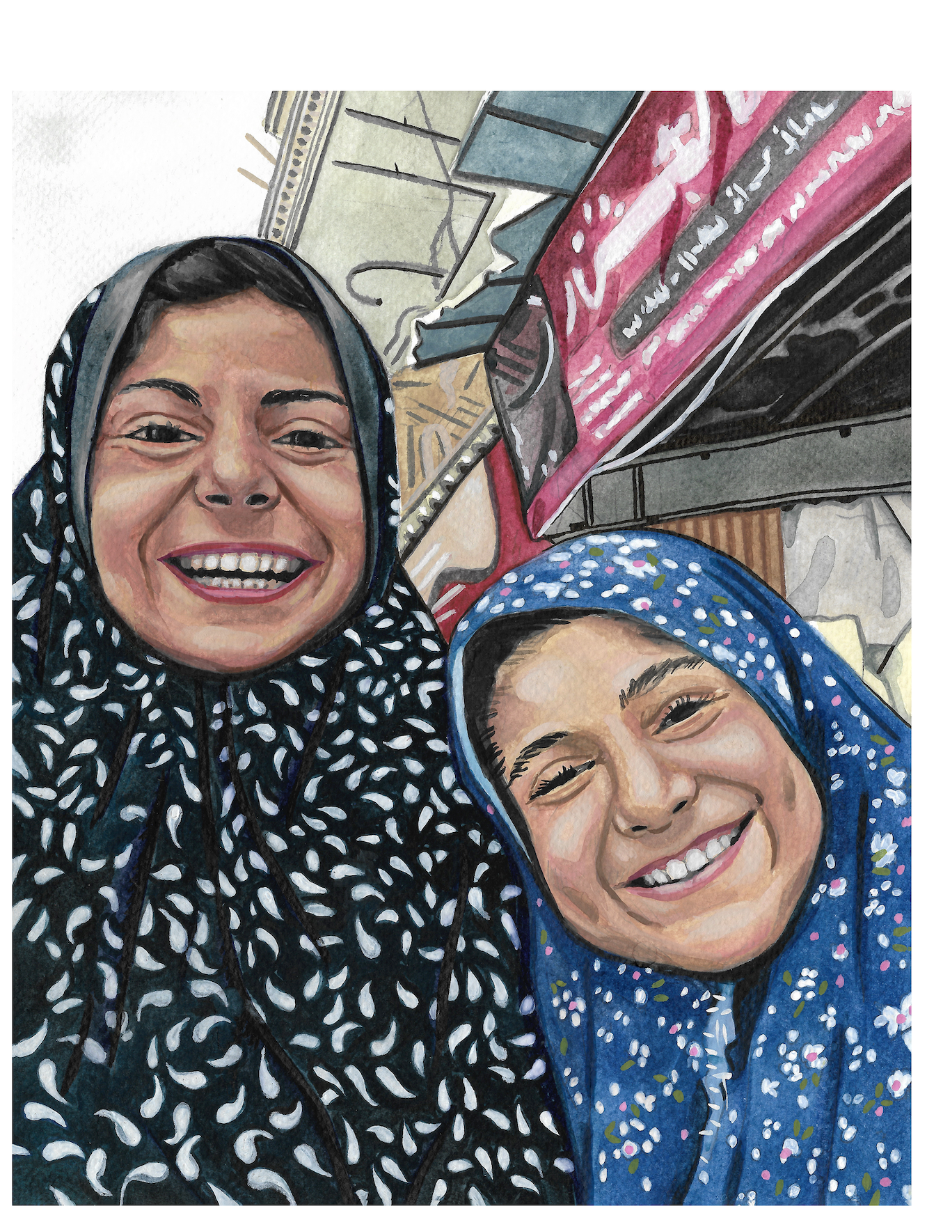 "Scenes from Gaza," by John P. Dessereau