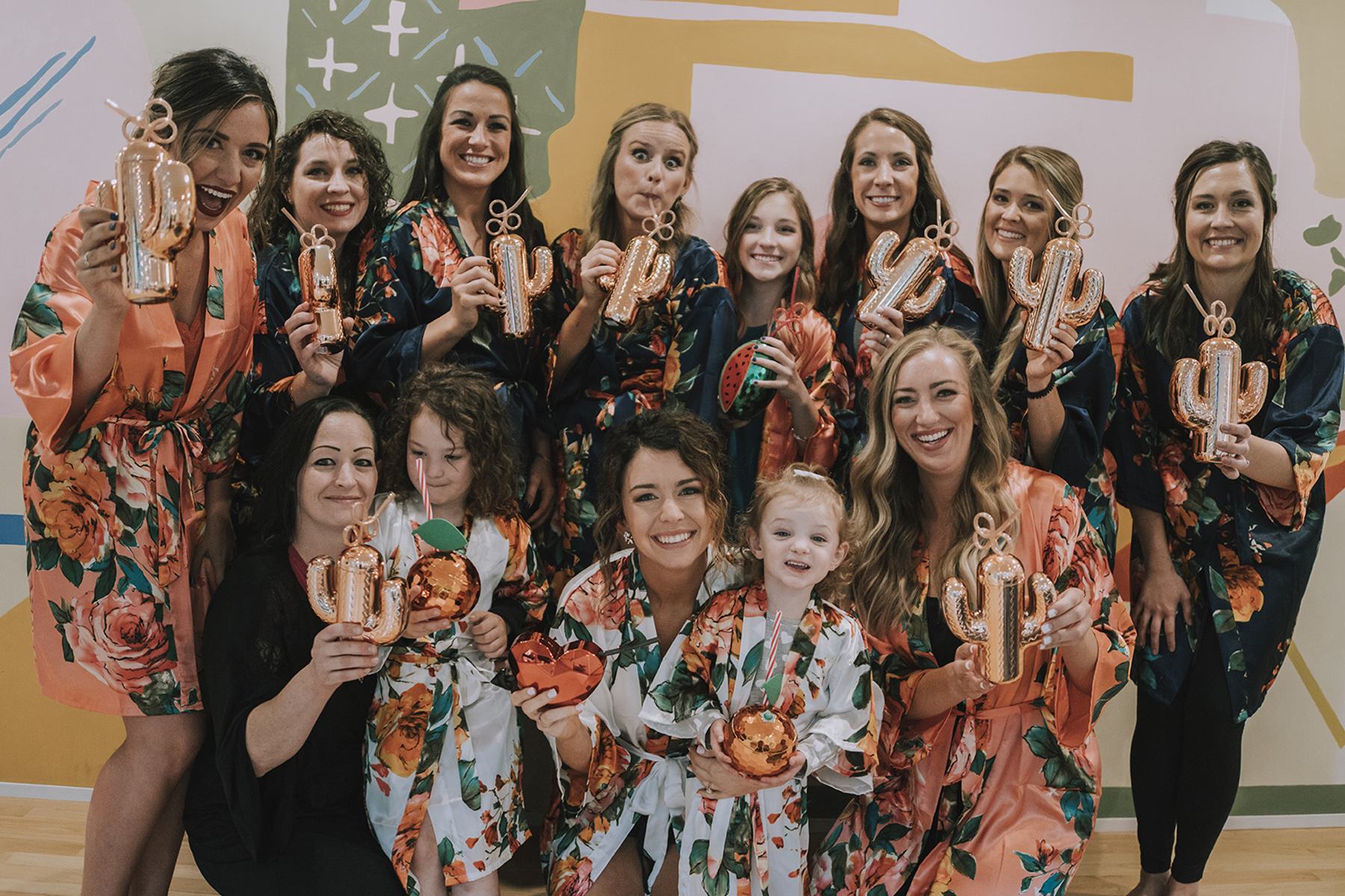 bridesmaids wedding photographer Indiana indianapolis hannah bergman photography