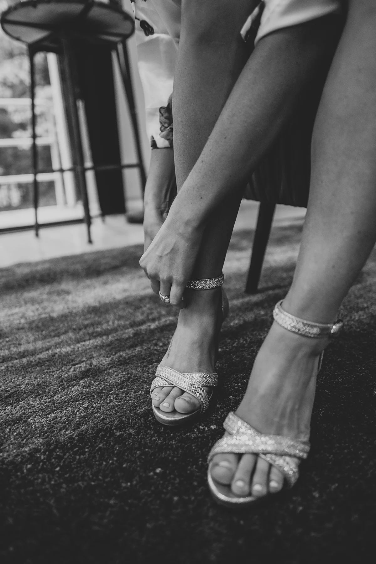 wedding shoes wedding photographer indianapolis hannah bergman photography