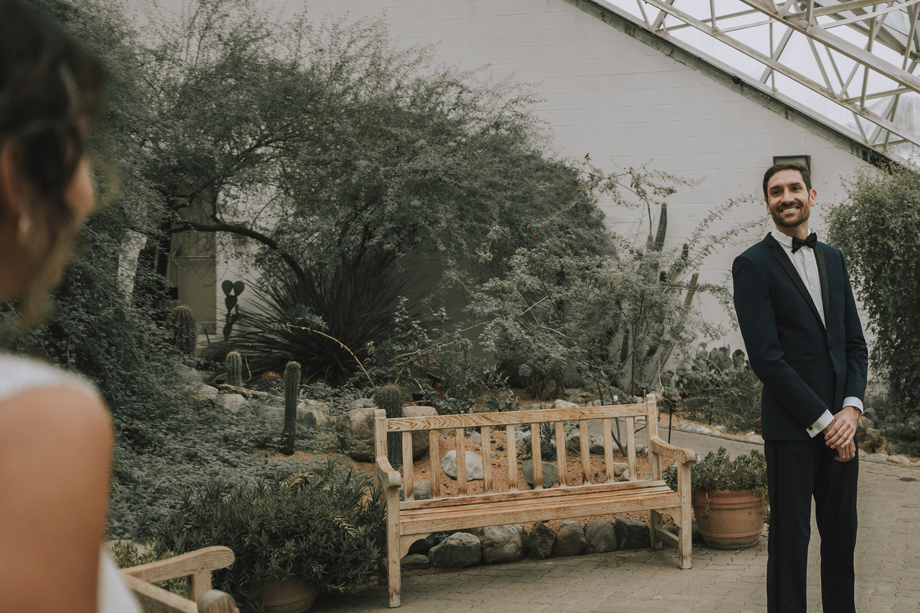 Foellinger-Freimann Botanical Conservatory indianapolis photographer hannah bergman photography first look