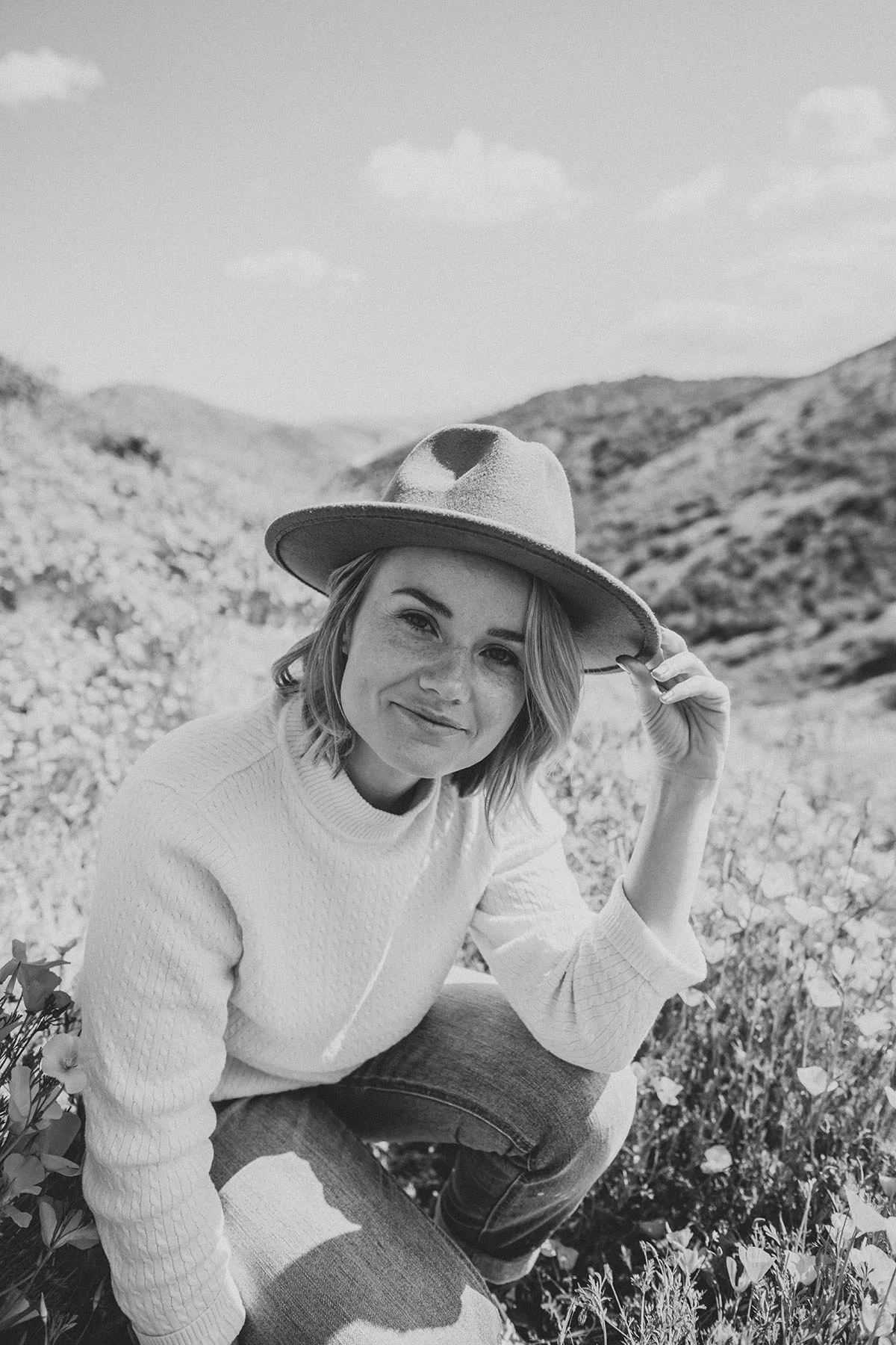 Walker Canyon California Poppy fields Adventure portraits