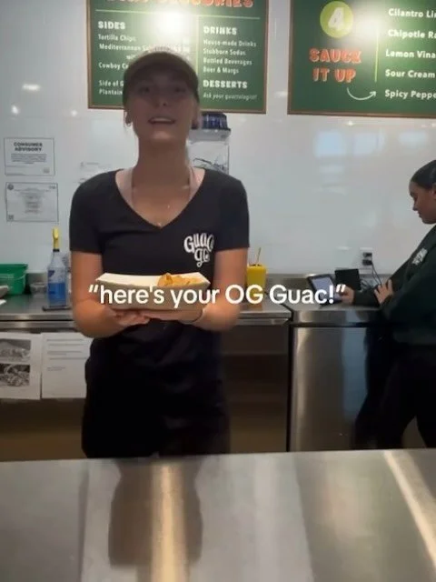 Less talk, more GUAC🤤🥑🥗💚