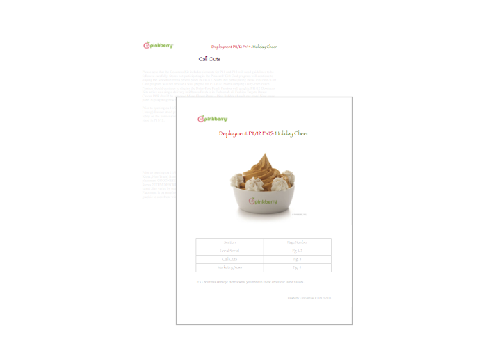 FRANCHISEE MARKETING RE-VAMP