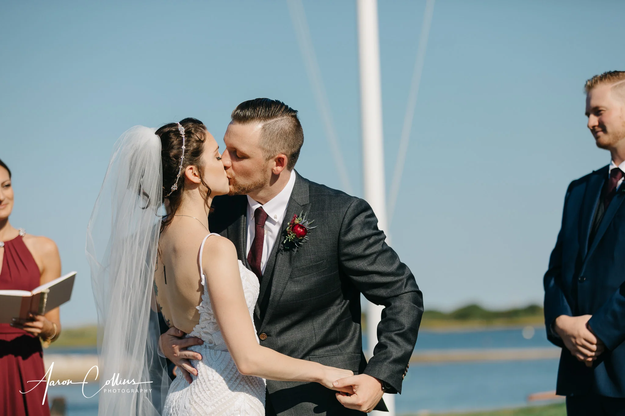 You may now kiss the bride!