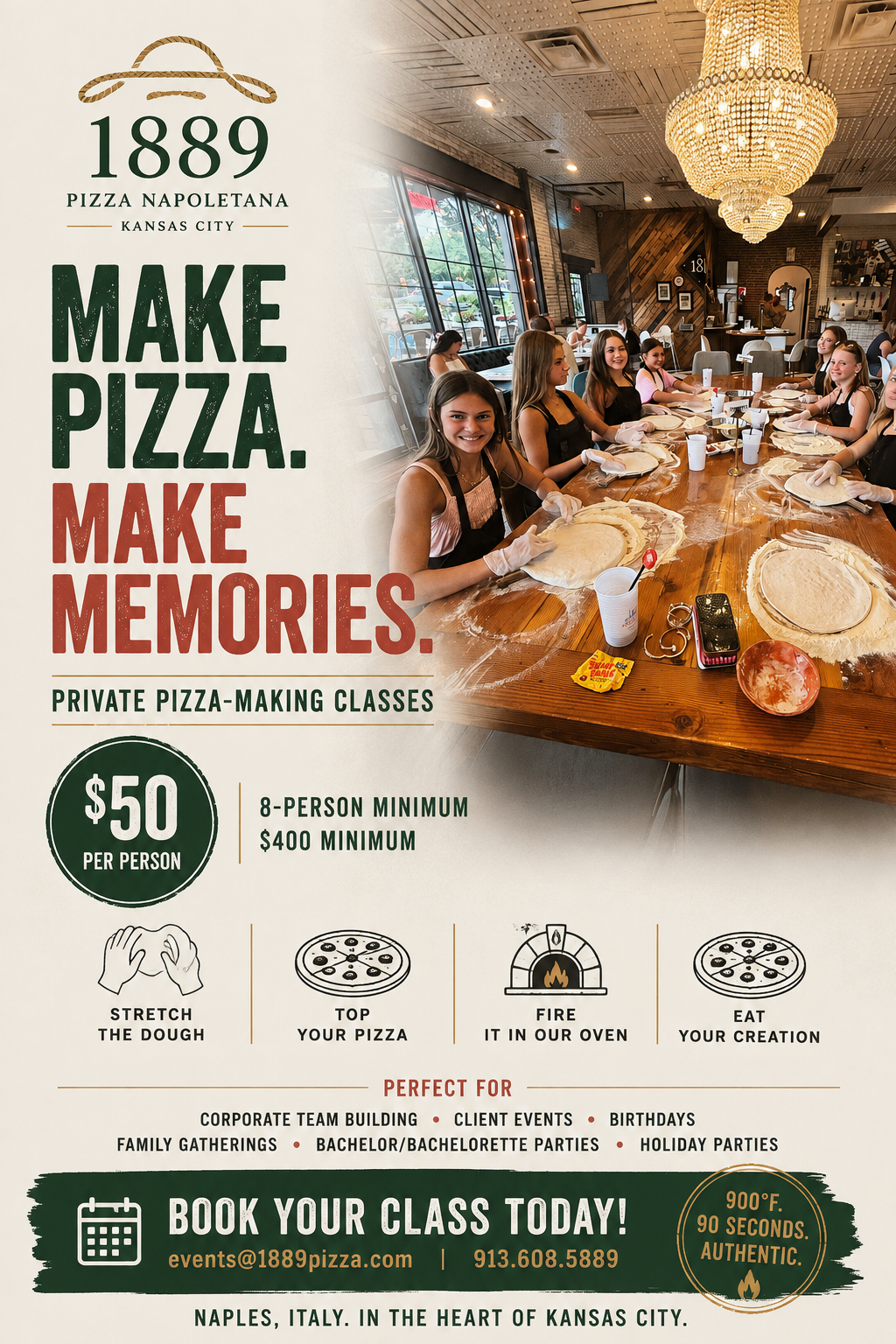 Private Group Pizza Classes