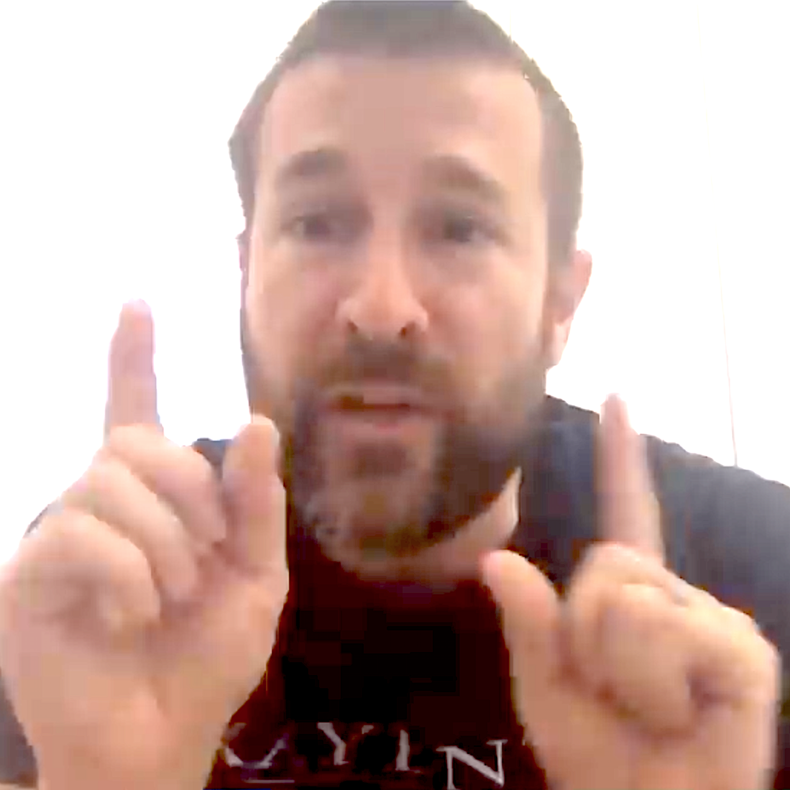 Steven Anderson telling Jesse Lee Peterson that he can go to hell because he’s a “false prophet” — accusing others of what he is.