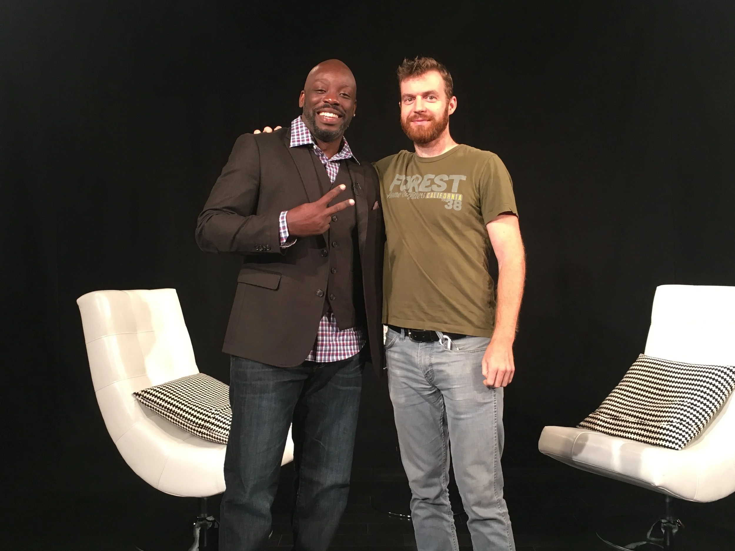 James with Tommy Sotomayor again