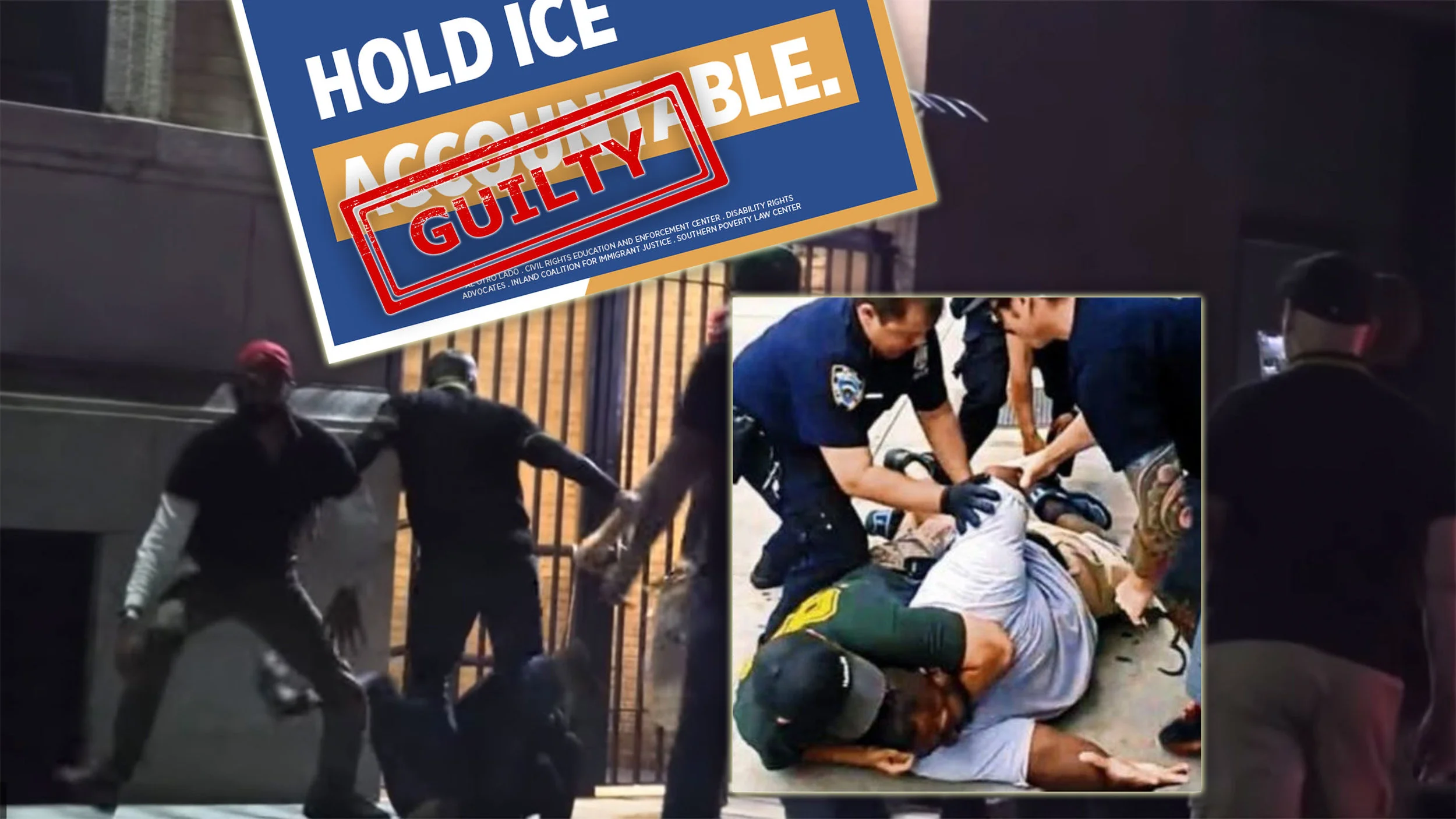 Proud Boys found “guilty” in brawl with Antifa in Upper East Side. Illegal aliens and so-called disability rights activists including far-left SPLC want to “hold ICE accountable.” Officer Pantaleo fired after so-called “choke hold” of Eric Garner. who resisted arrest 5 years ago.