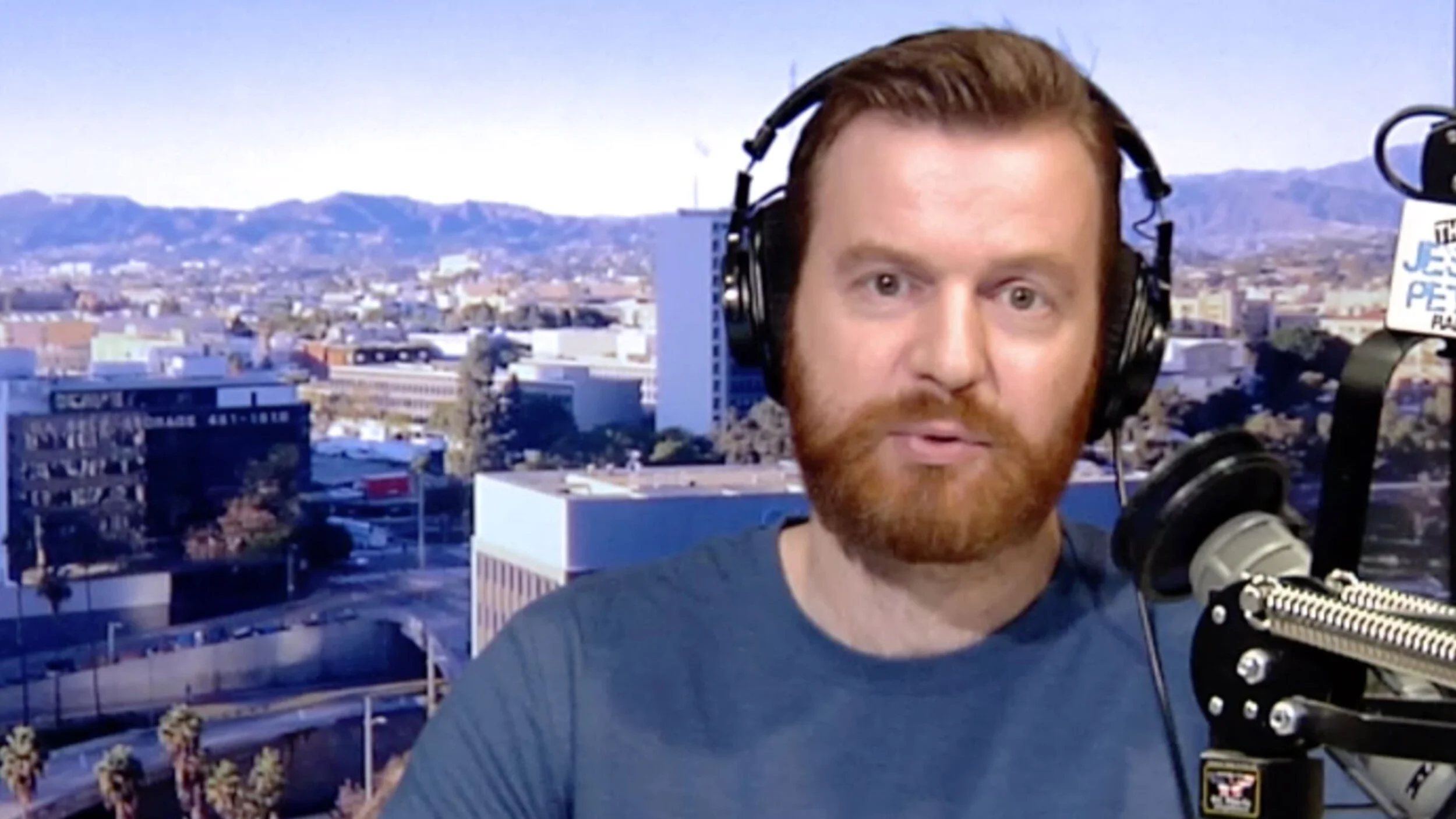 Cropped screenshot from today’s show