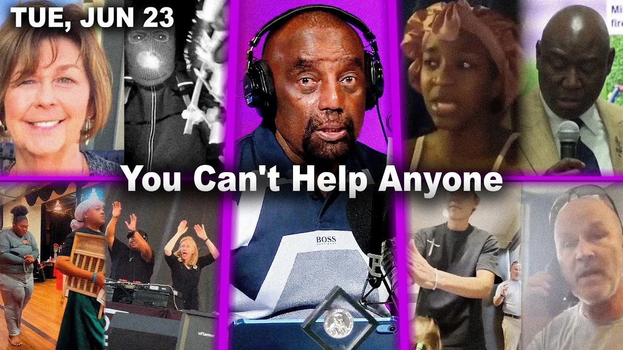 &nbsp;You Can't Help Anyone | Juneteenth, Restroom Police Call, Walmart Shoplifting Baby | JLP Tue 6/23/26