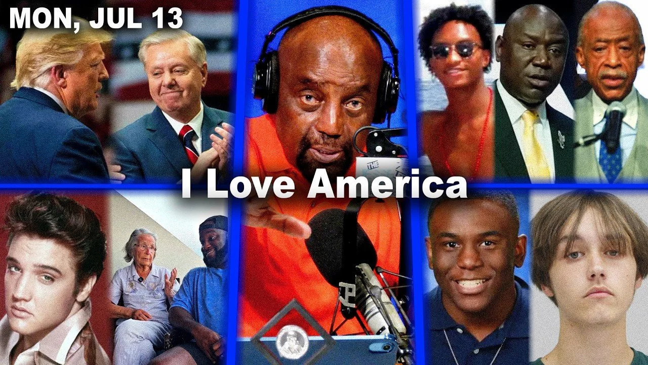 I Love America | Lindsey Graham. Nolan Wells. Elvis Presley. Granny Lying. | JLP Mon 7/13/26