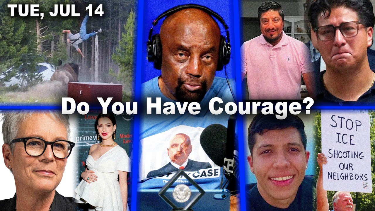 Do You Have Courage? | Bison. ICE in Houston, Maine. Men's Women Troubles. | JLP Tue 7/14/26