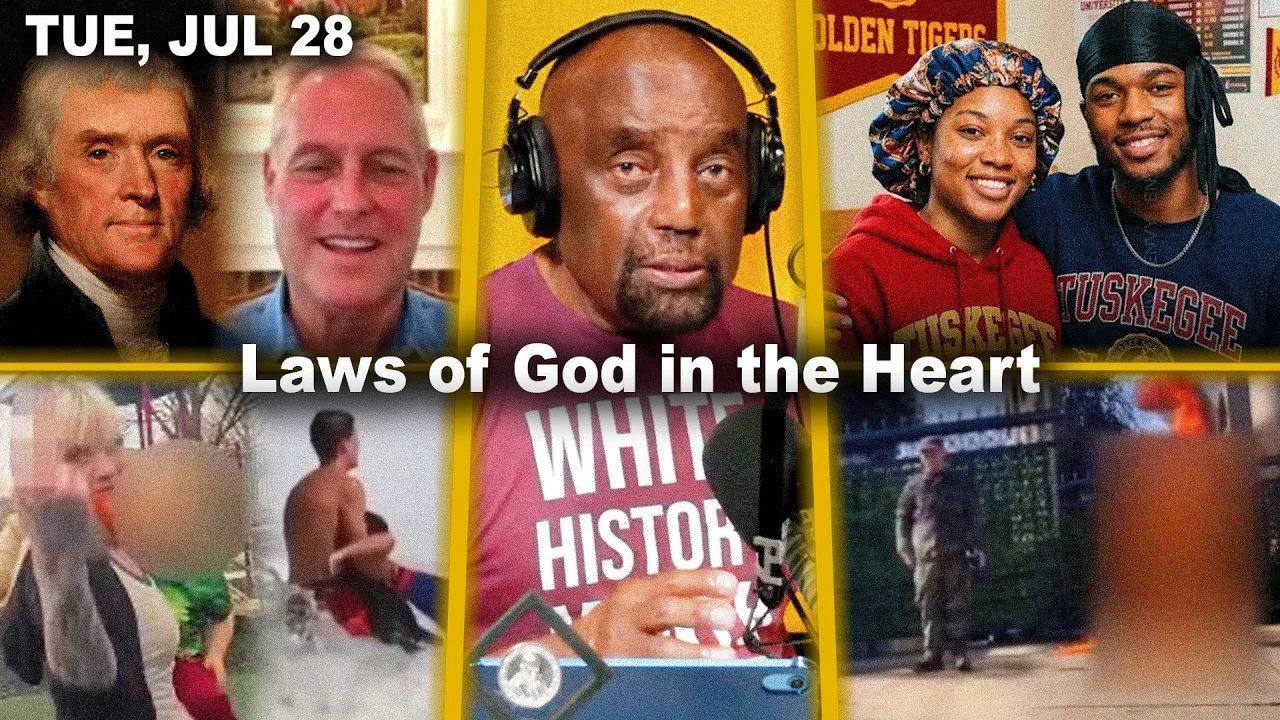 Laws of God in the Heart | Bill Lockwood, Tuskegee, Aaron Bushnell, Water Rescues | JLP Wed 7/29/26