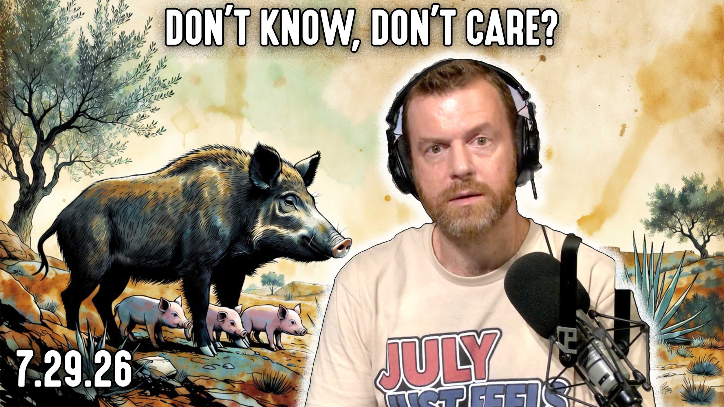 Can't Care Too Much | Lifeguards, Old Folks, Palestinians, Barbz, "Mehiho" | HAKE Wed 7/29/26