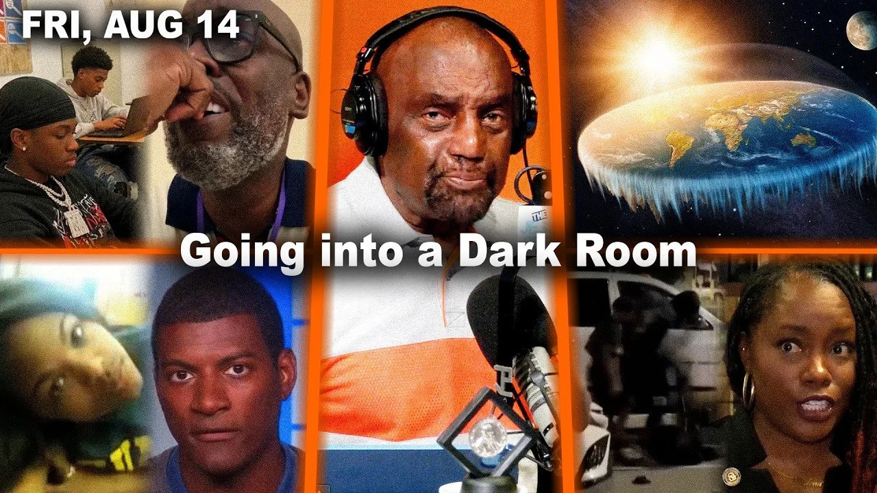 Going into a Dark Room | Imagination. Flat Earth? Literacy. "Hanging"? Surrogacy? | JLP Fri 8/14/26
